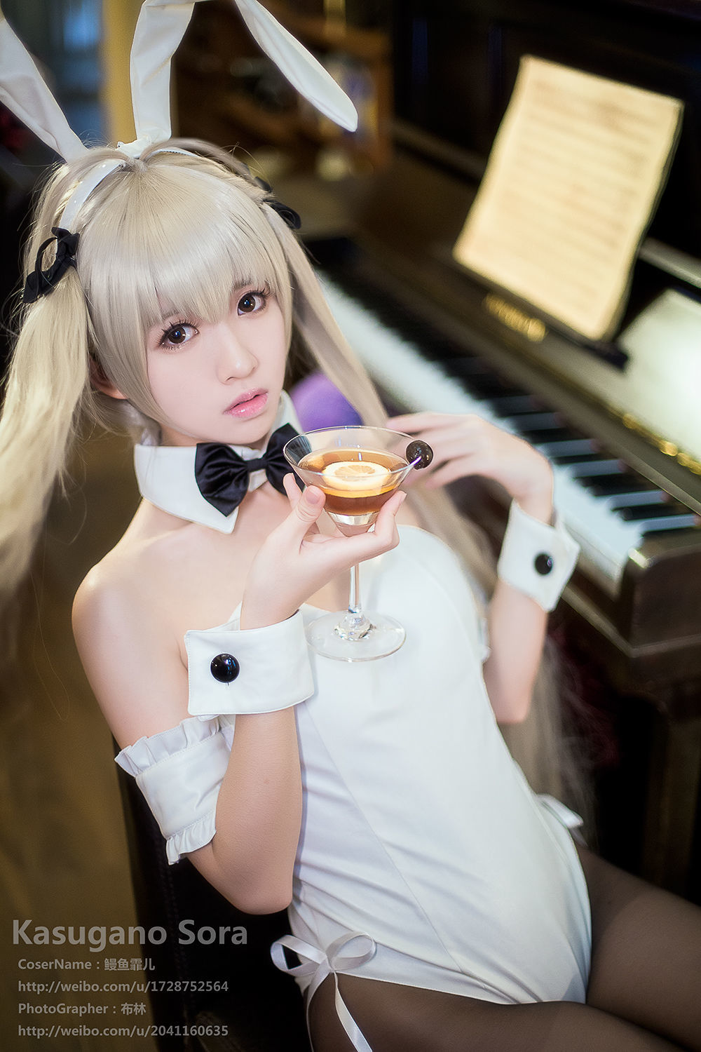[萝莉COS] 鳗鱼霏儿 – 缘之空 穹妹 兔女郎 Cosplay [24P] - 秀人网免费无水印在线套图写真