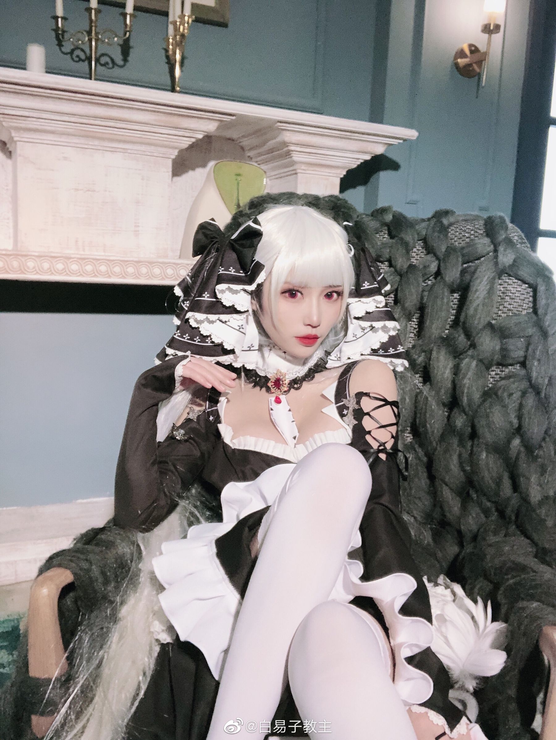 萌妹白易子教主 – 可畏 [12P] - 秀人网免费无水印在线套图写真