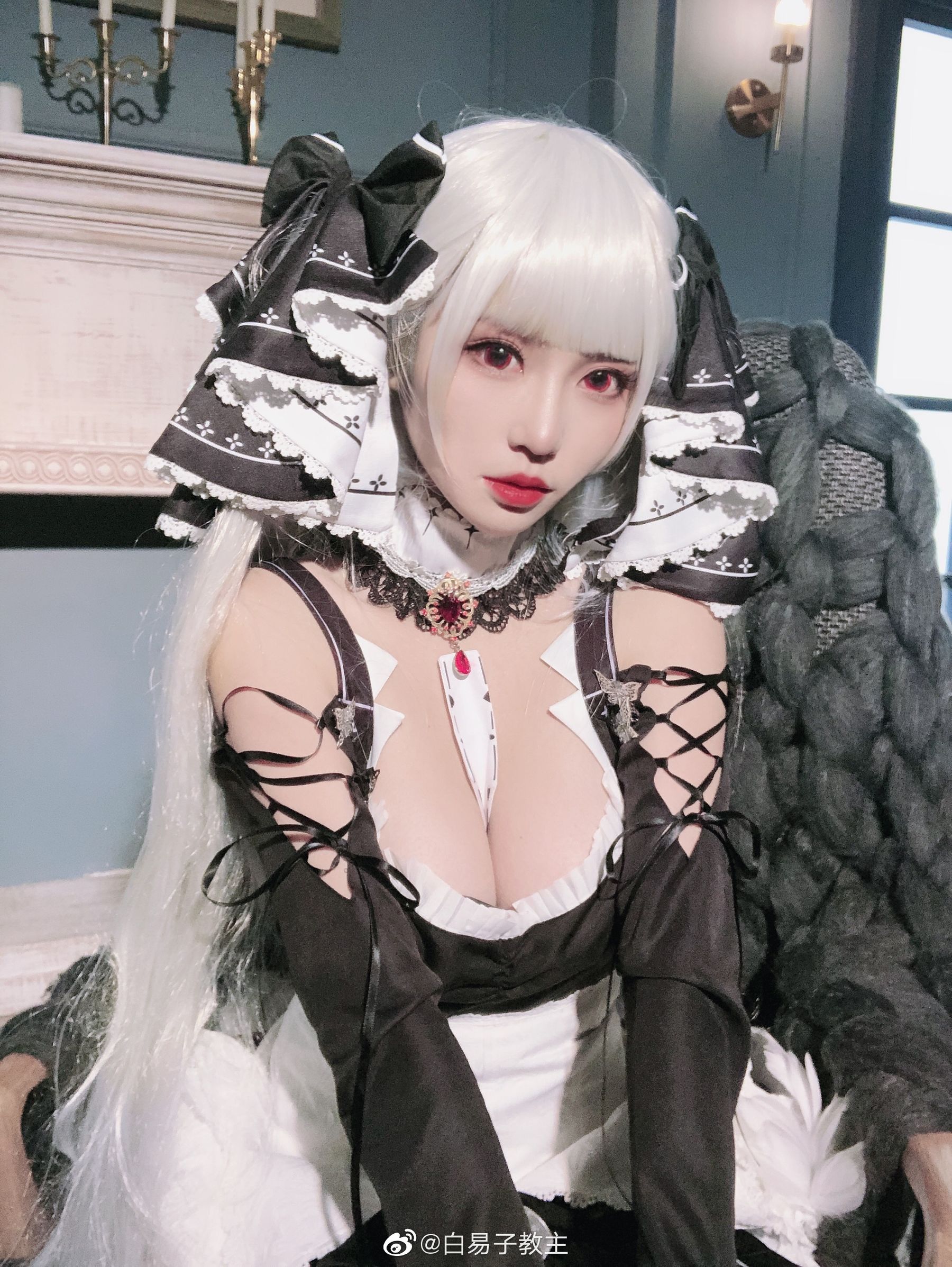 萌妹白易子教主 – 可畏 [12P] - 秀人网免费无水印在线套图写真