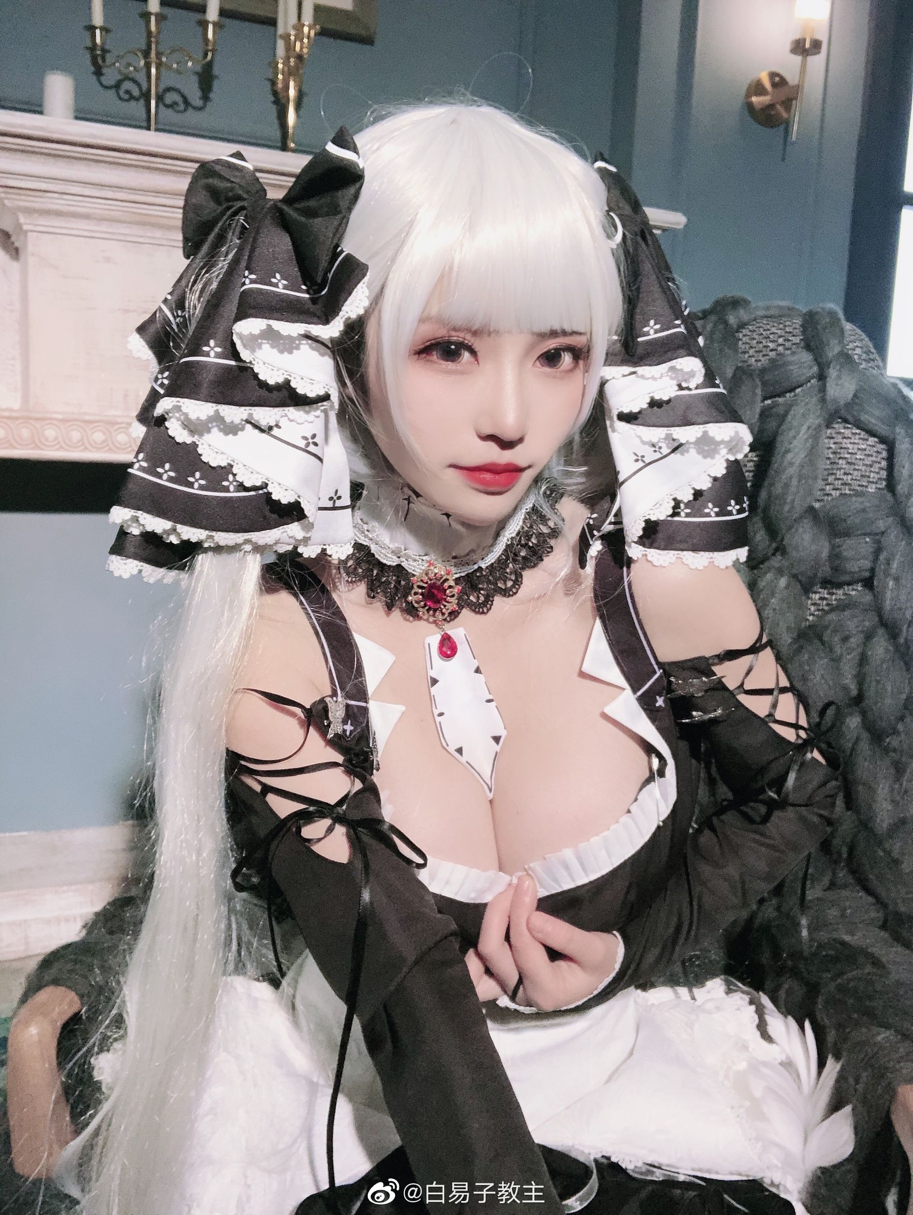 萌妹白易子教主 – 可畏 [12P] - 秀人网免费无水印在线套图写真