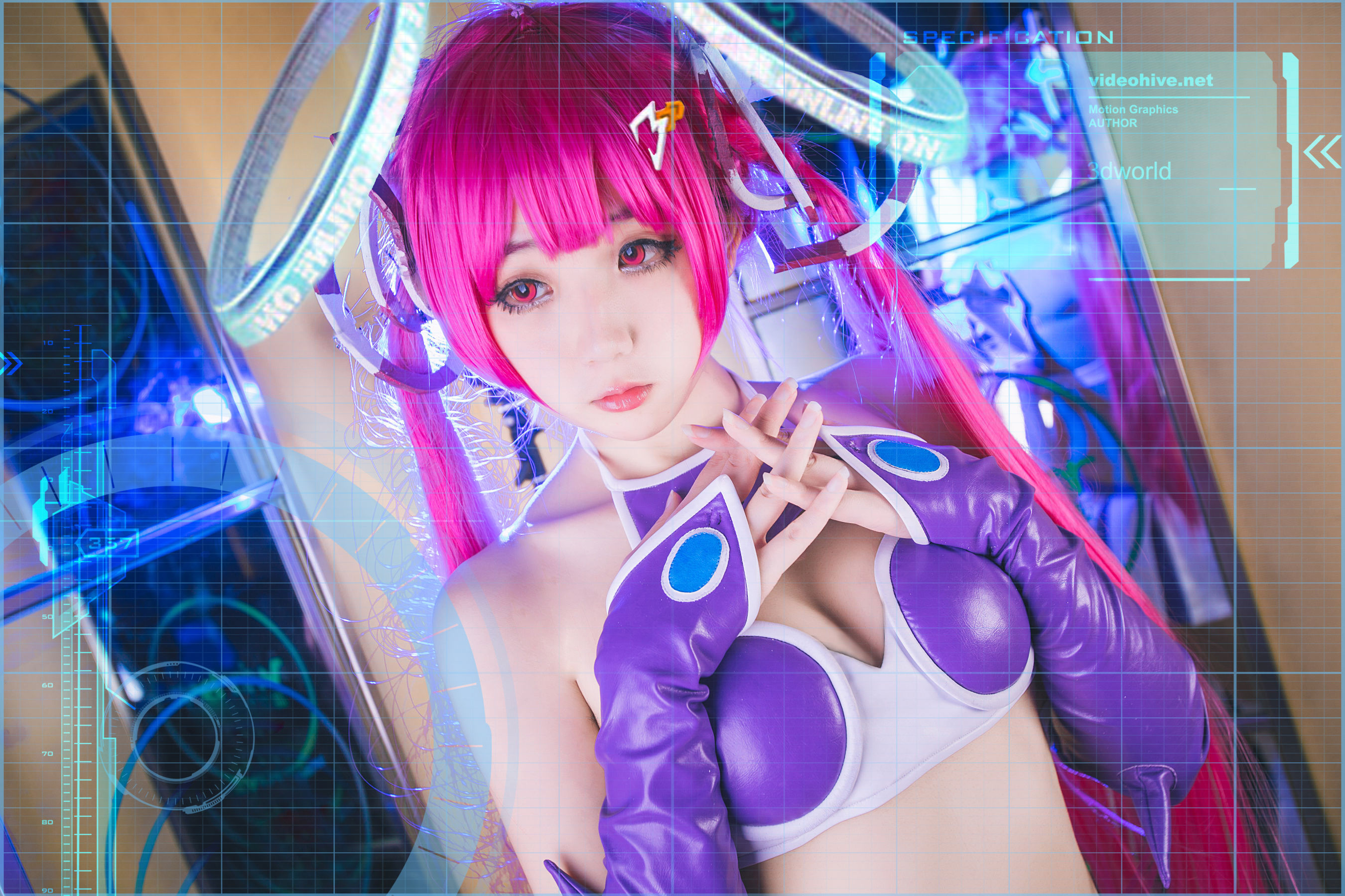 动漫博主浅野菌子 – 300英雄 300娘 [9P] - 秀人网免费无水印在线套图写真