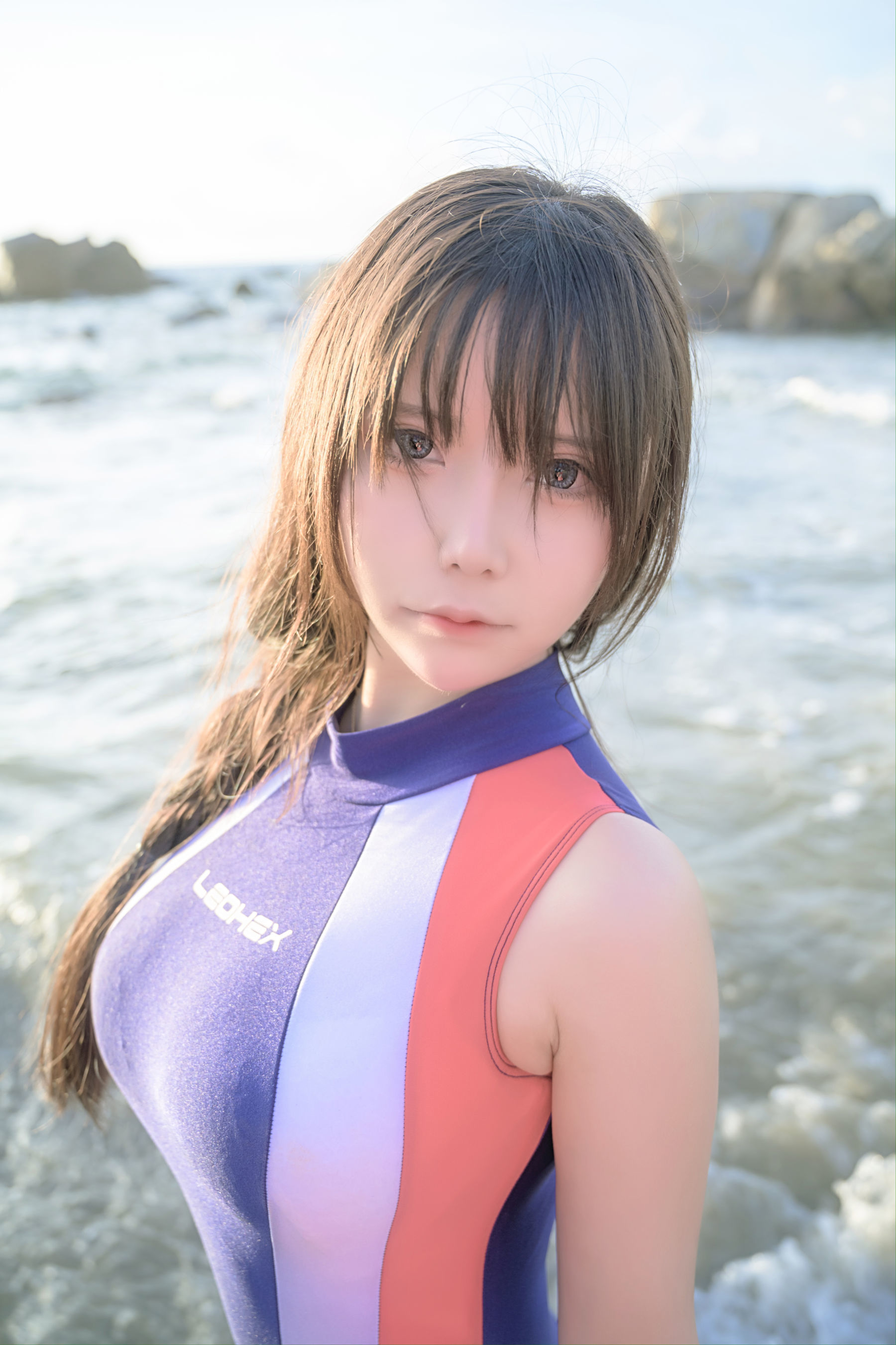 二次元妹子抱走莫子aa – 竞技泳衣 [60P] - 秀人网免费无水印在线套图写真