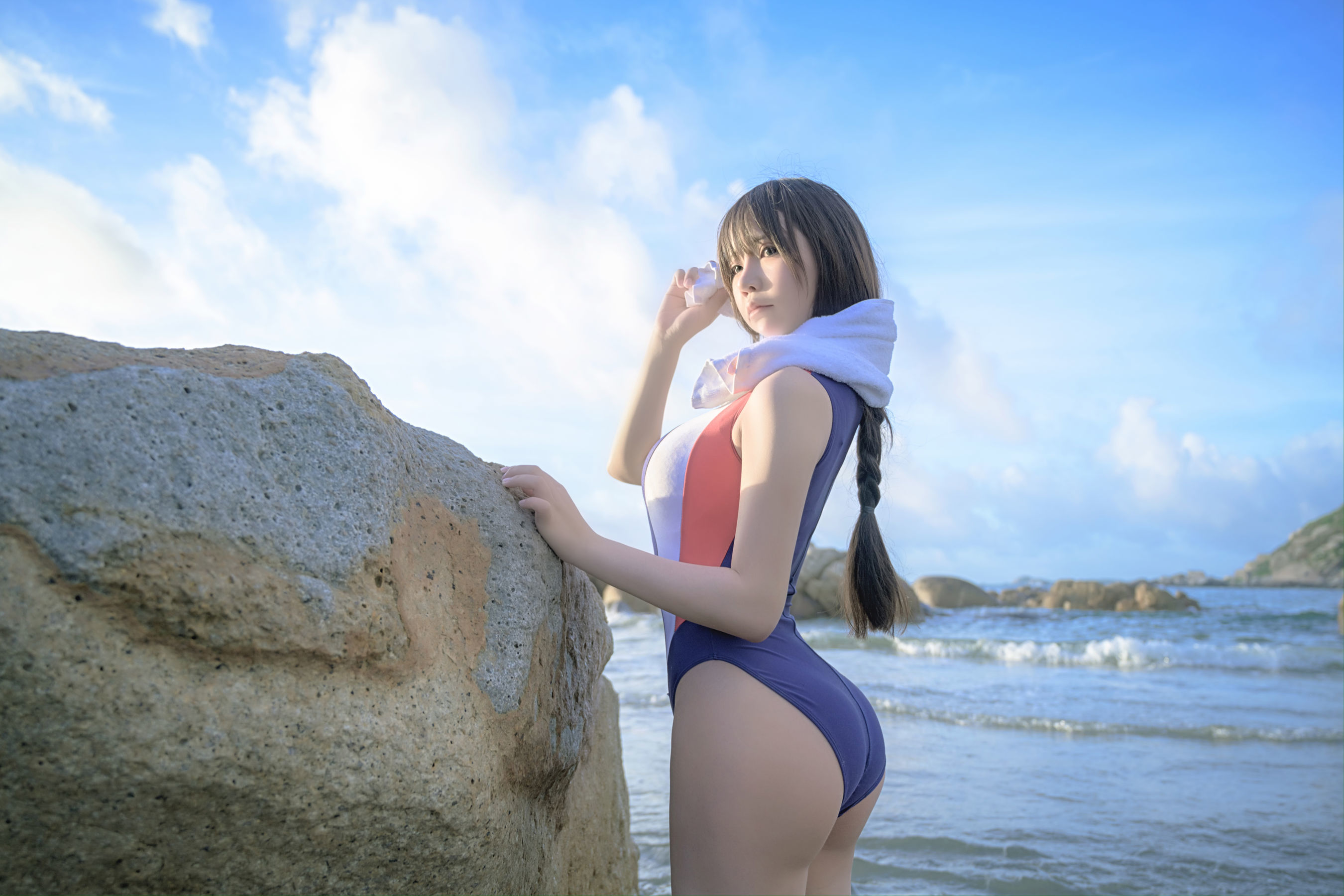 二次元妹子抱走莫子aa – 竞技泳衣 [60P] - 秀人网免费无水印在线套图写真