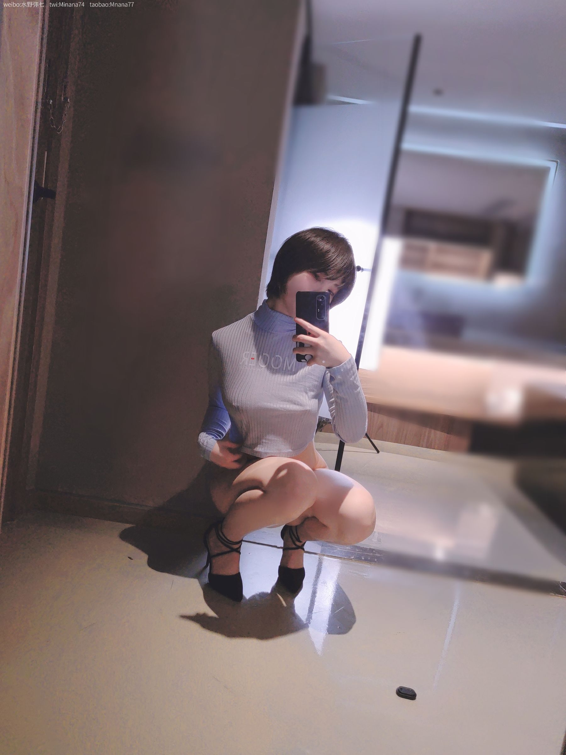 动漫博主名濑弥七 – 没有吉他的吉他妹妹 [47P] - 秀人网免费无水印在线套图写真