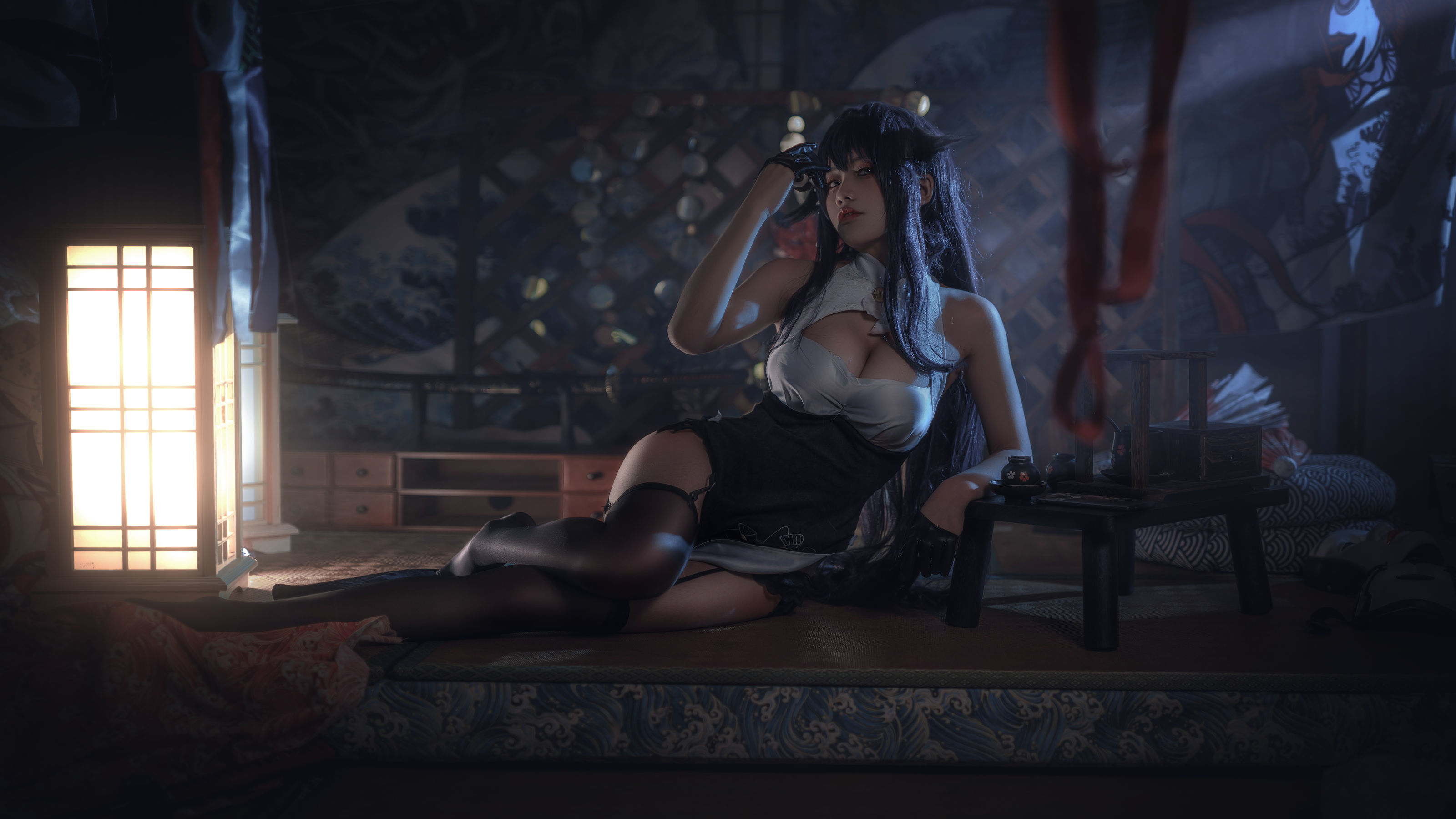 一笑芳香沁 – 吾妻旗袍 [25P] - 秀人网免费无水印在线套图写真