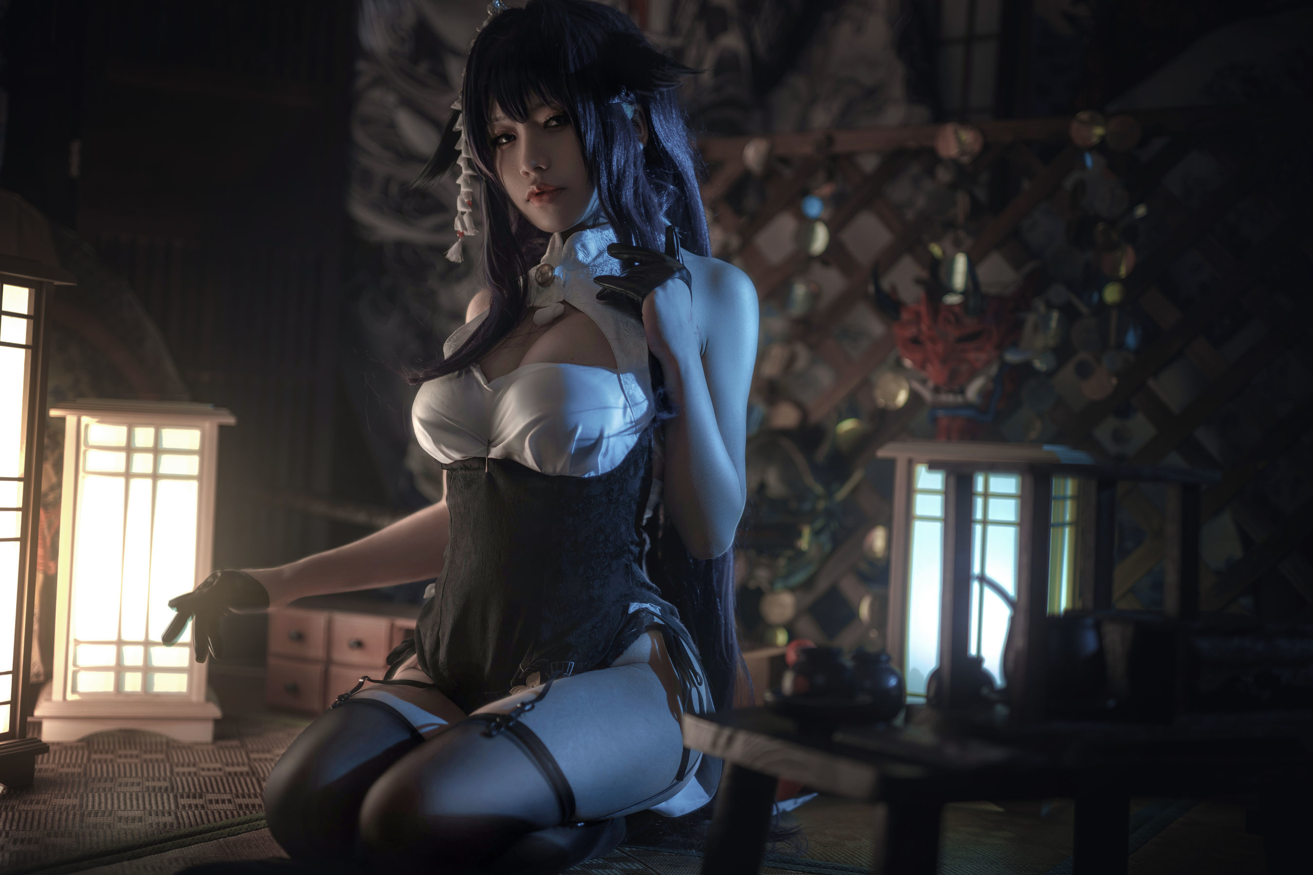 一笑芳香沁 – 吾妻旗袍 [25P] - 秀人网免费无水印在线套图写真