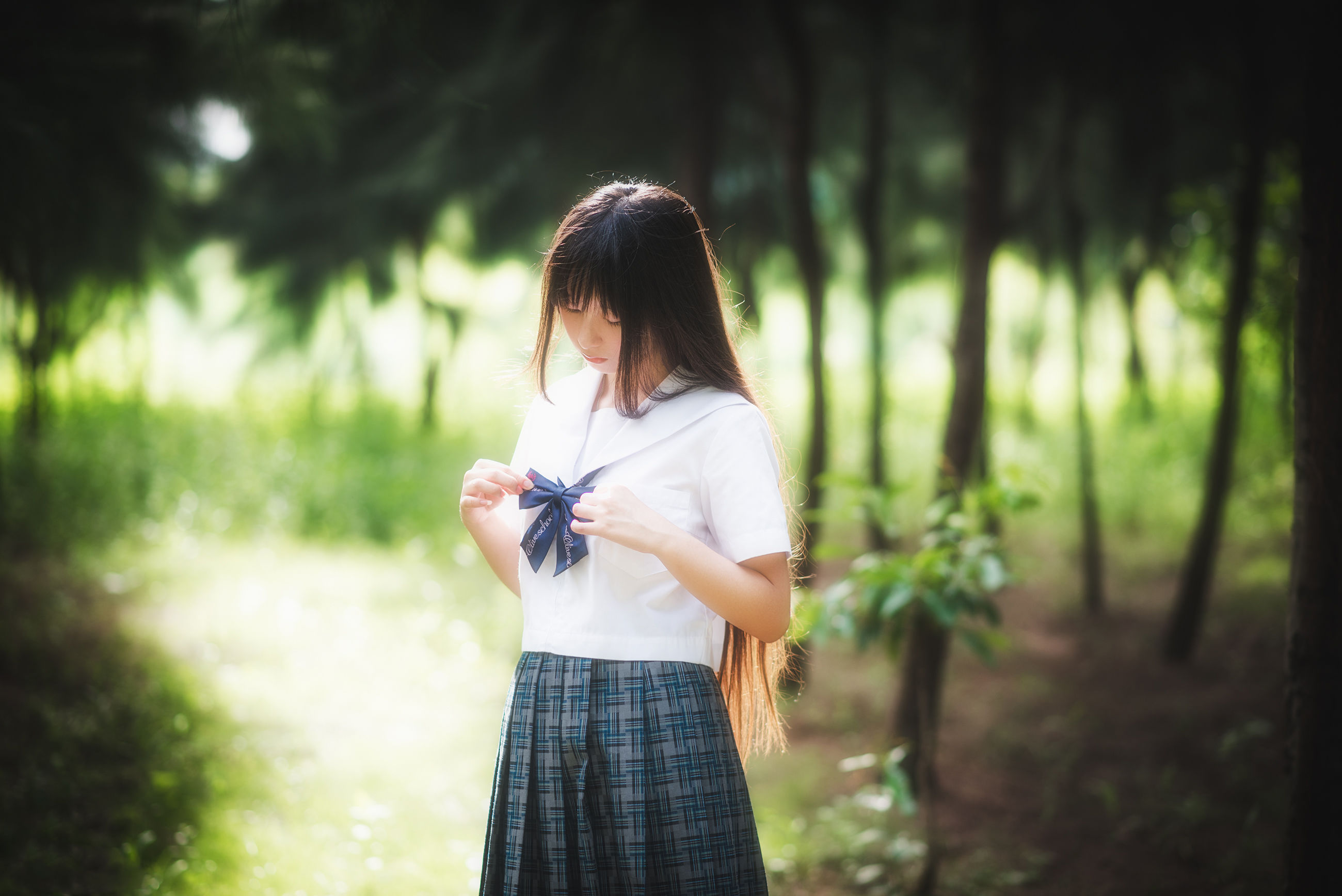 萌妹子伽马羽落子 – 一起去海边 [51P] - 秀人网免费无水印在线套图写真