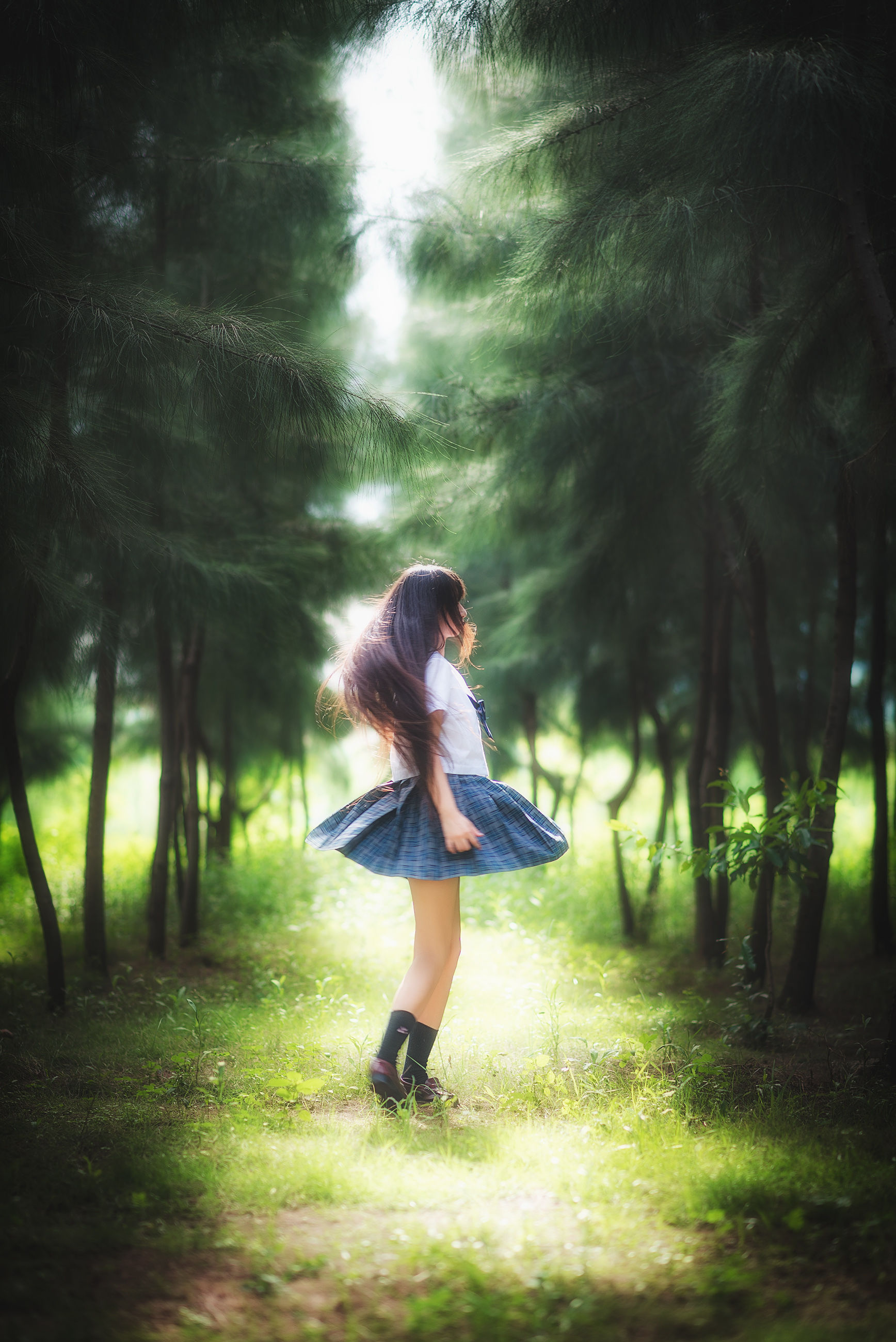 萌妹子伽马羽落子 – 一起去海边 [51P] - 秀人网免费无水印在线套图写真