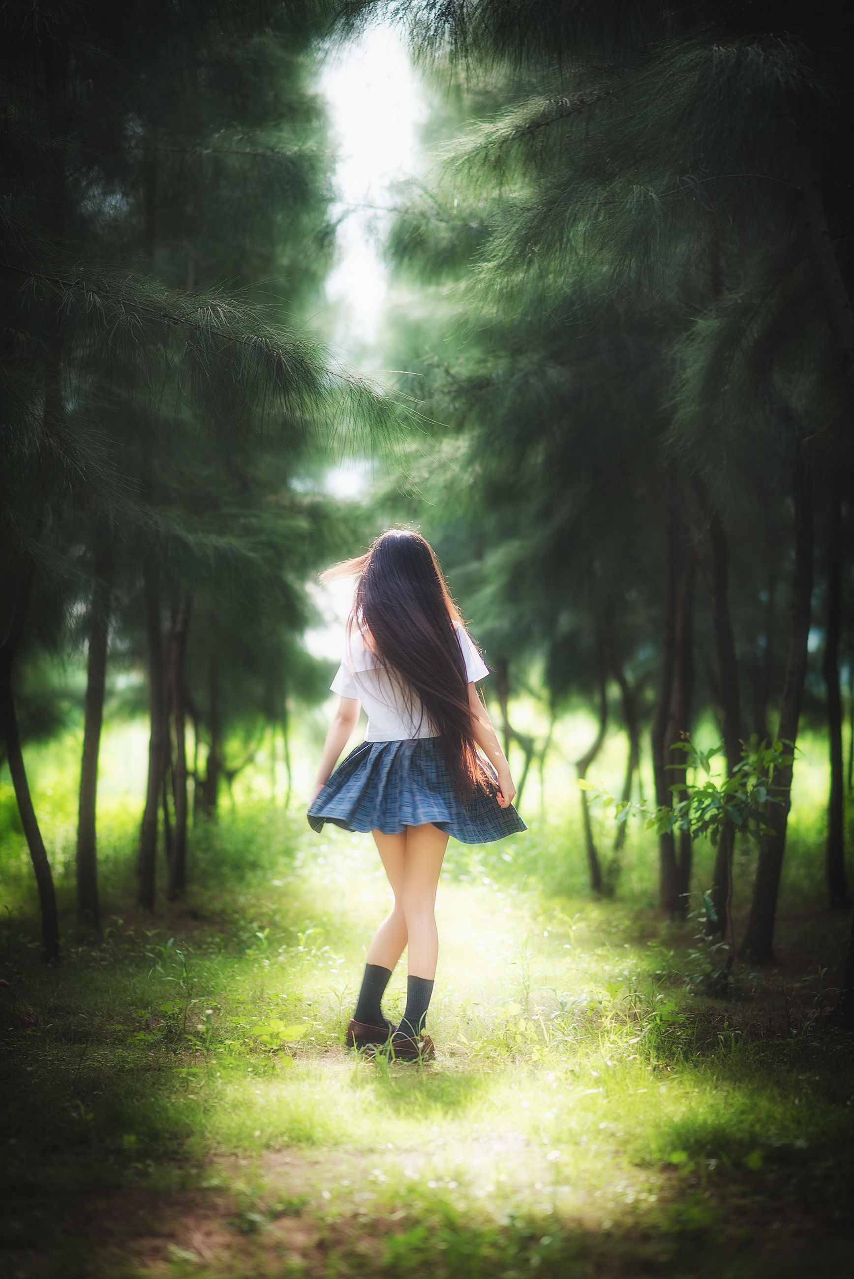 萌妹子伽马羽落子 – 一起去海边 [51P] - 秀人网免费无水印在线套图写真