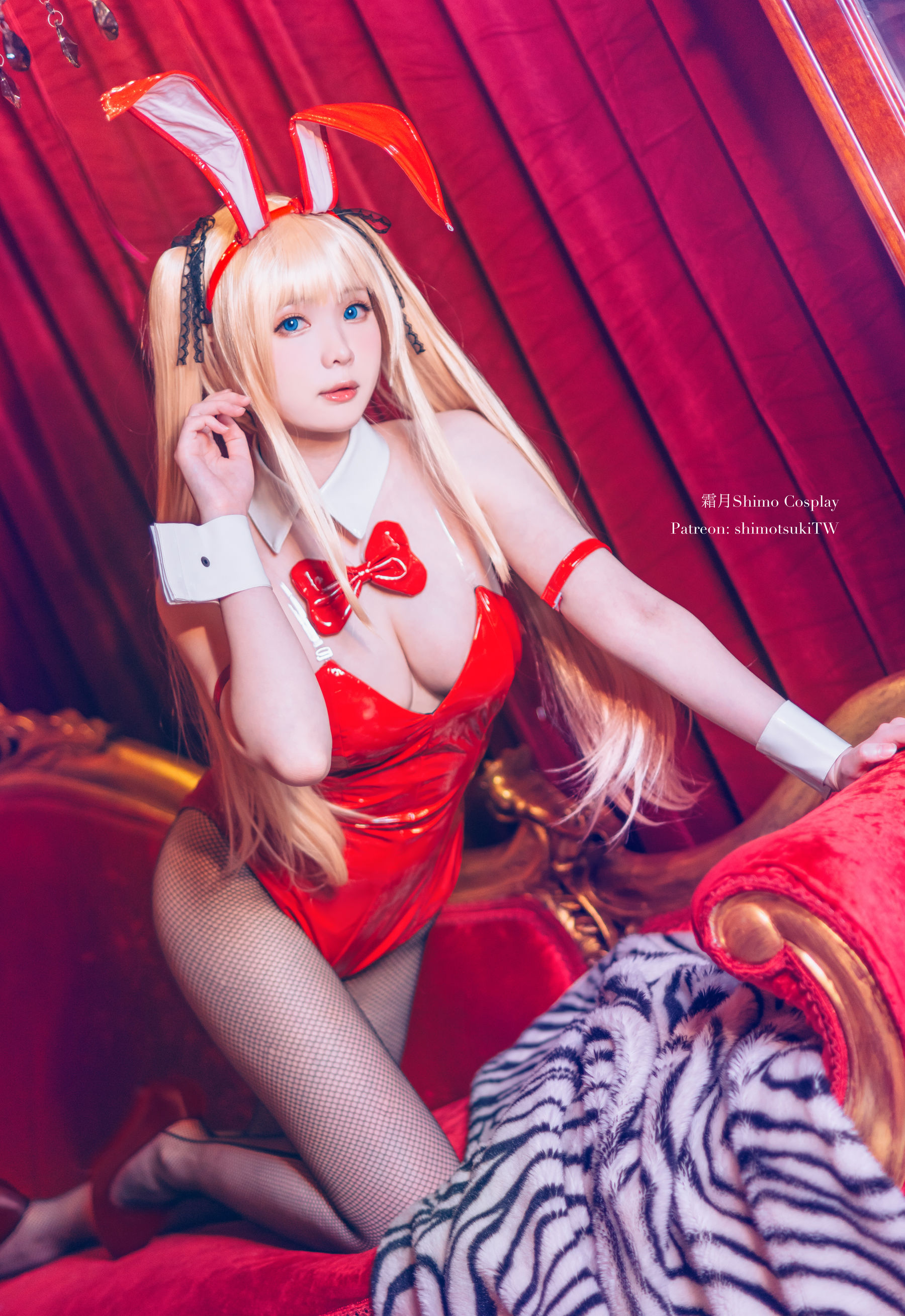 微博妹纸霜月shimo – 英梨梨 兔女郎 [12P] - 秀人网免费无水印在线套图写真