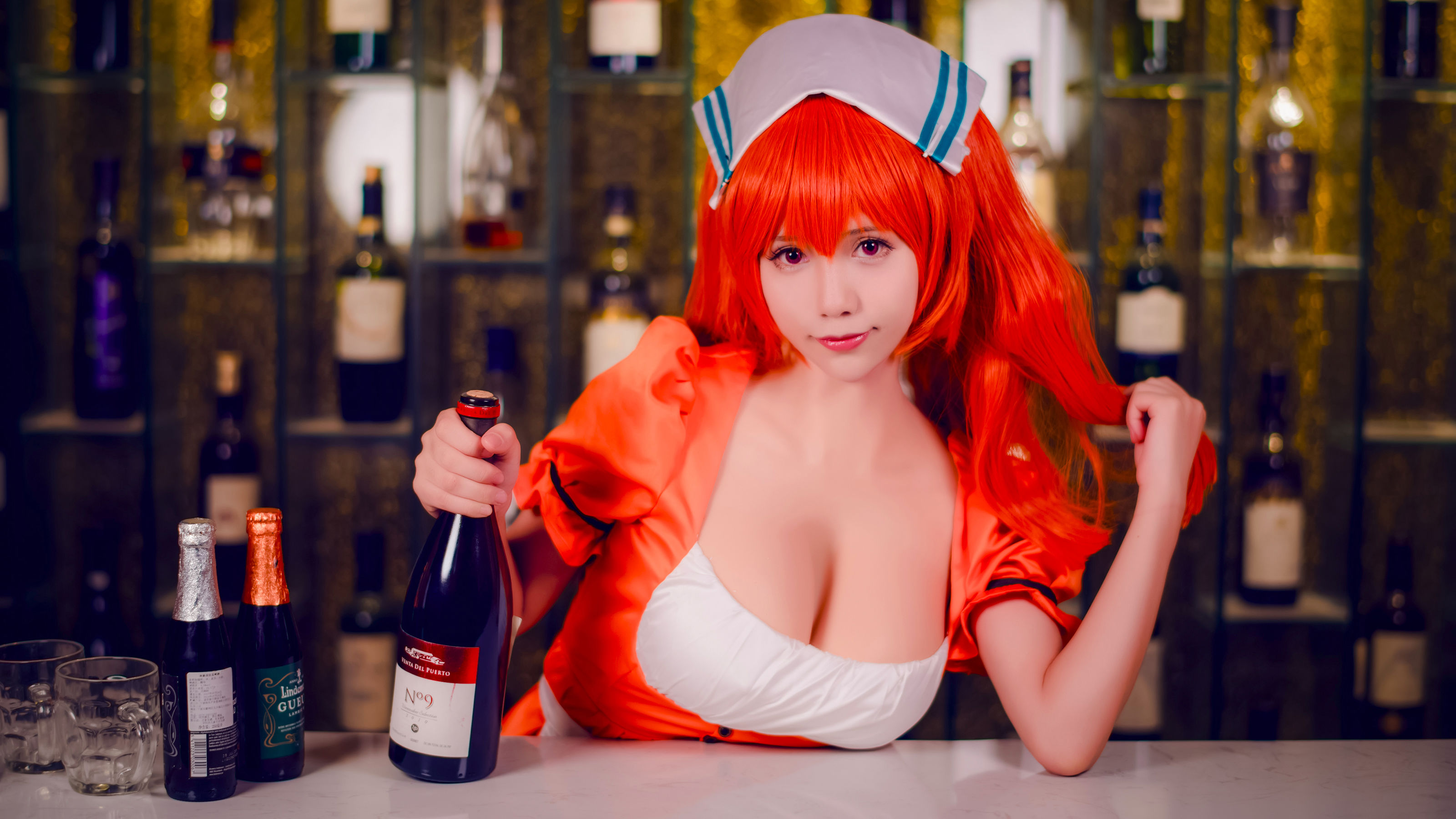 The Vagrant Cosplay Album – 蓬莱山雅祈《酒吧萝莉》 [19P] - 秀人网免费无水印在线套图写真