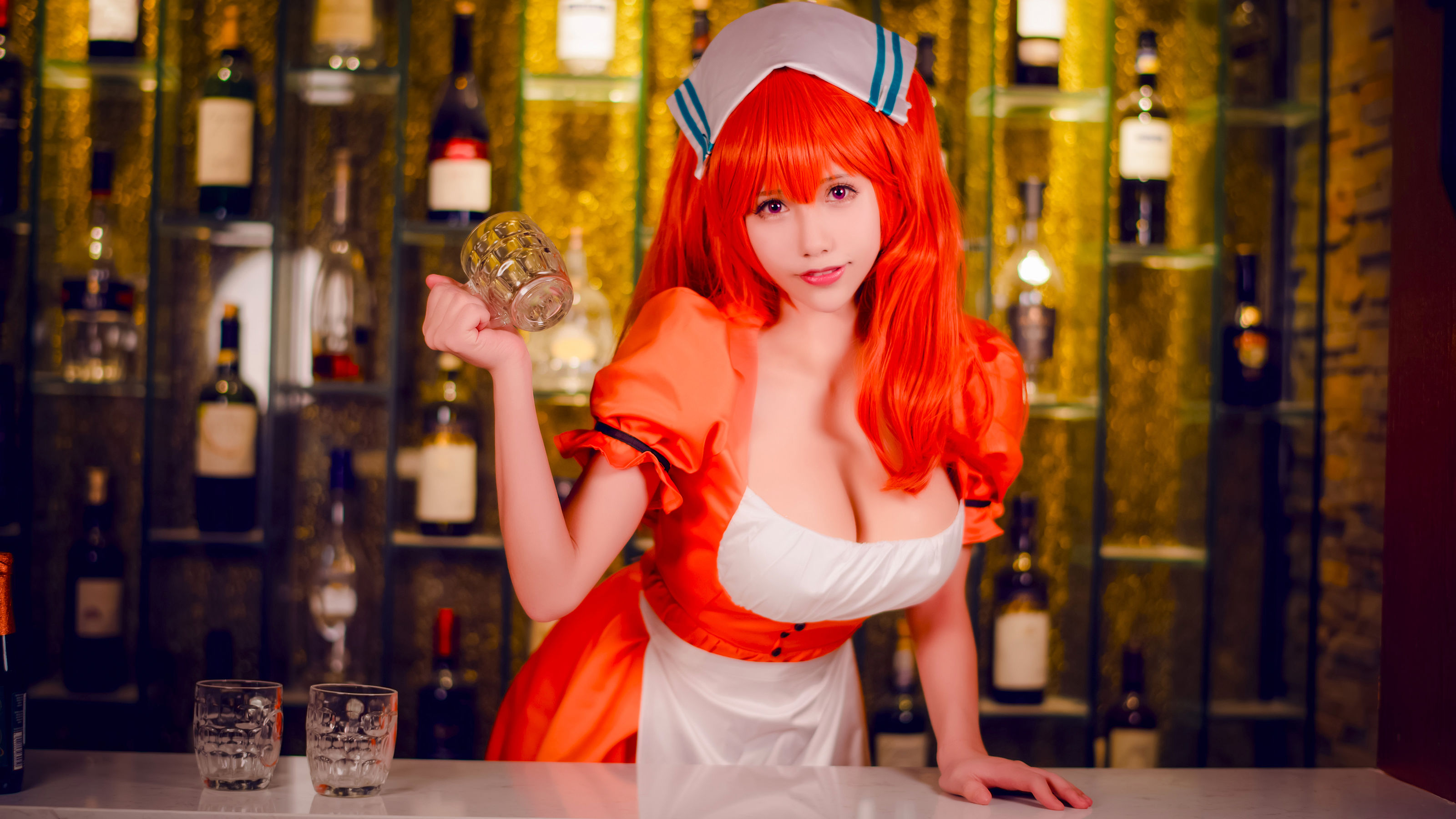 The Vagrant Cosplay Album – 蓬莱山雅祈《酒吧萝莉》 [19P] - 秀人网免费无水印在线套图写真