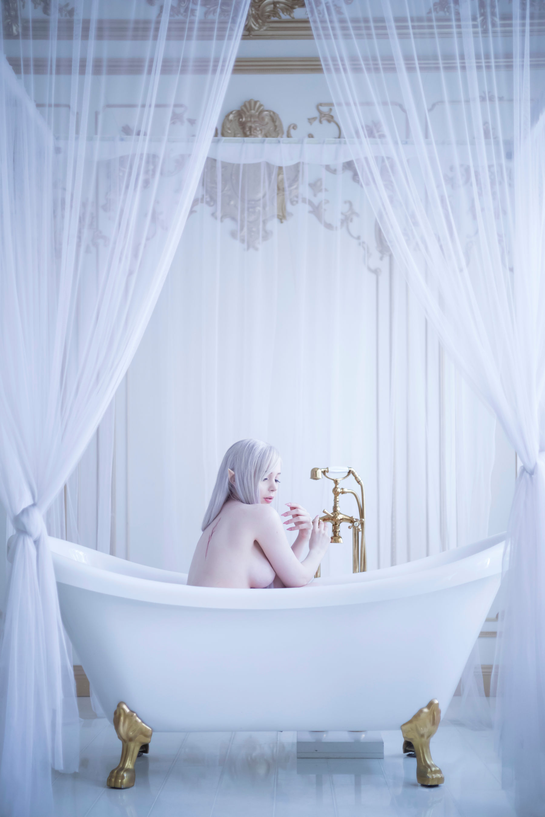 国外美女SayaTheFox – 精灵 [23P] - 秀人网免费无水印在线套图写真