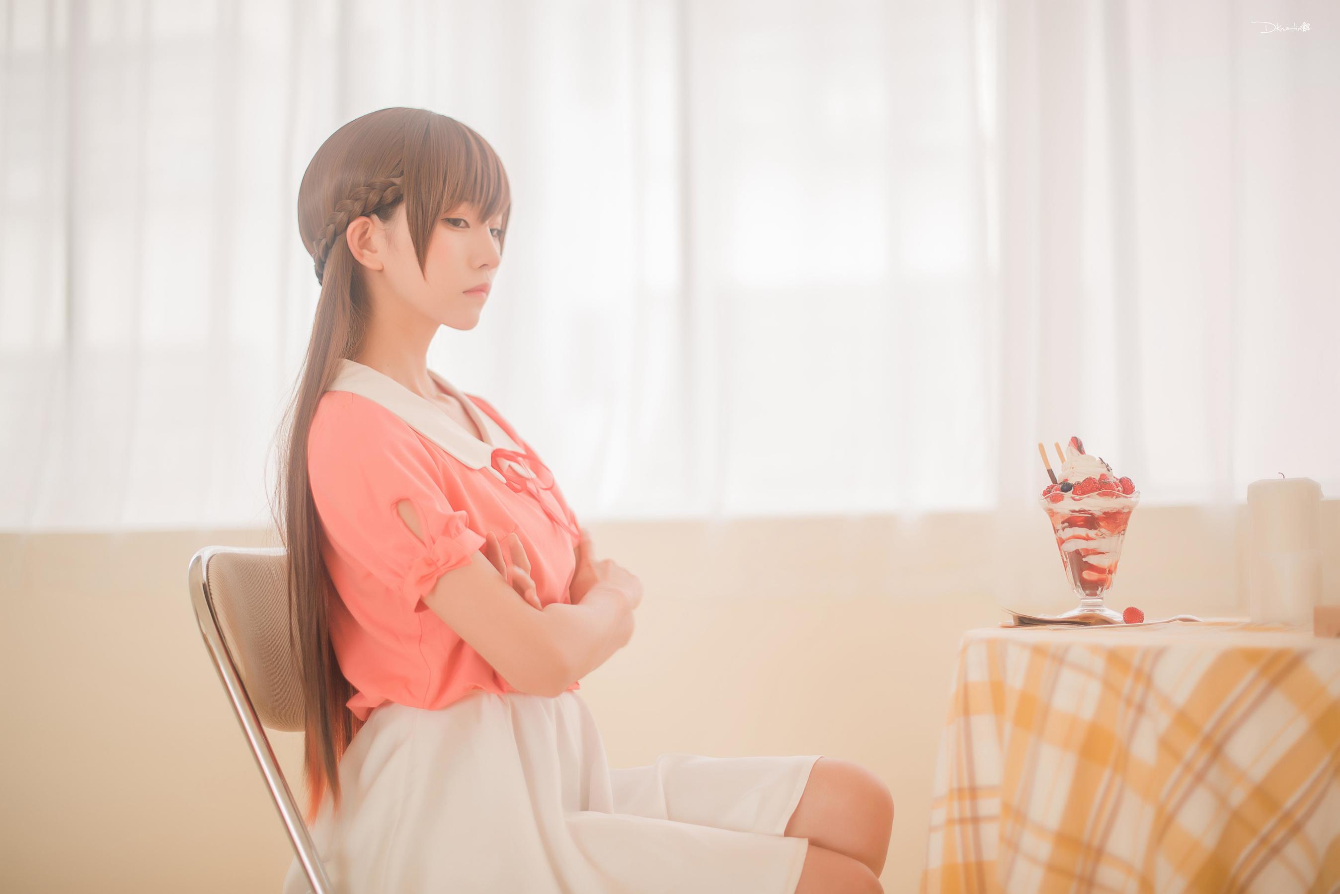 动漫博主Kitaro_绮太郎 – 水原千鹤 [18P] - 秀人网免费无水印在线套图写真