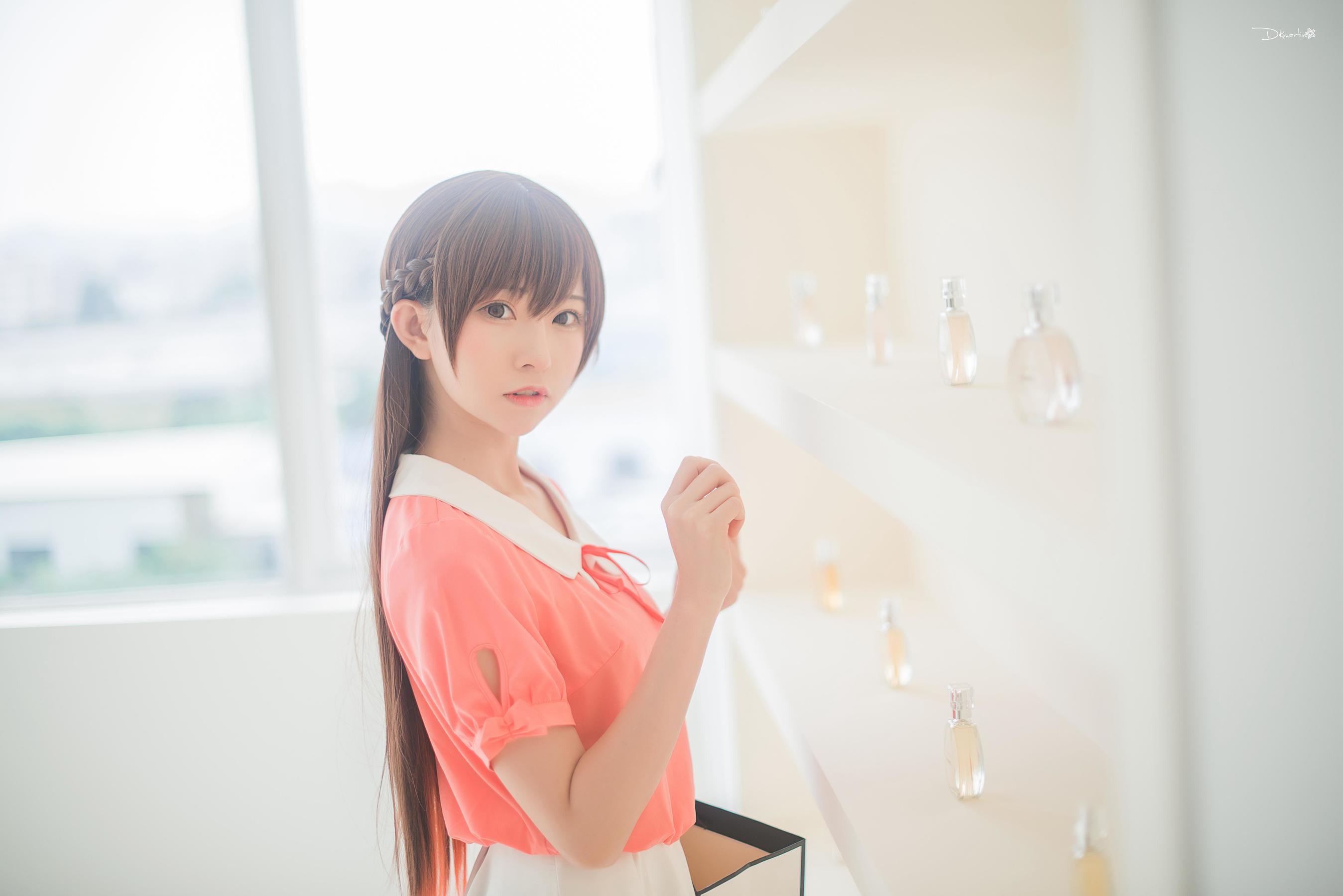 动漫博主Kitaro_绮太郎 – 水原千鹤 [18P] - 秀人网免费无水印在线套图写真