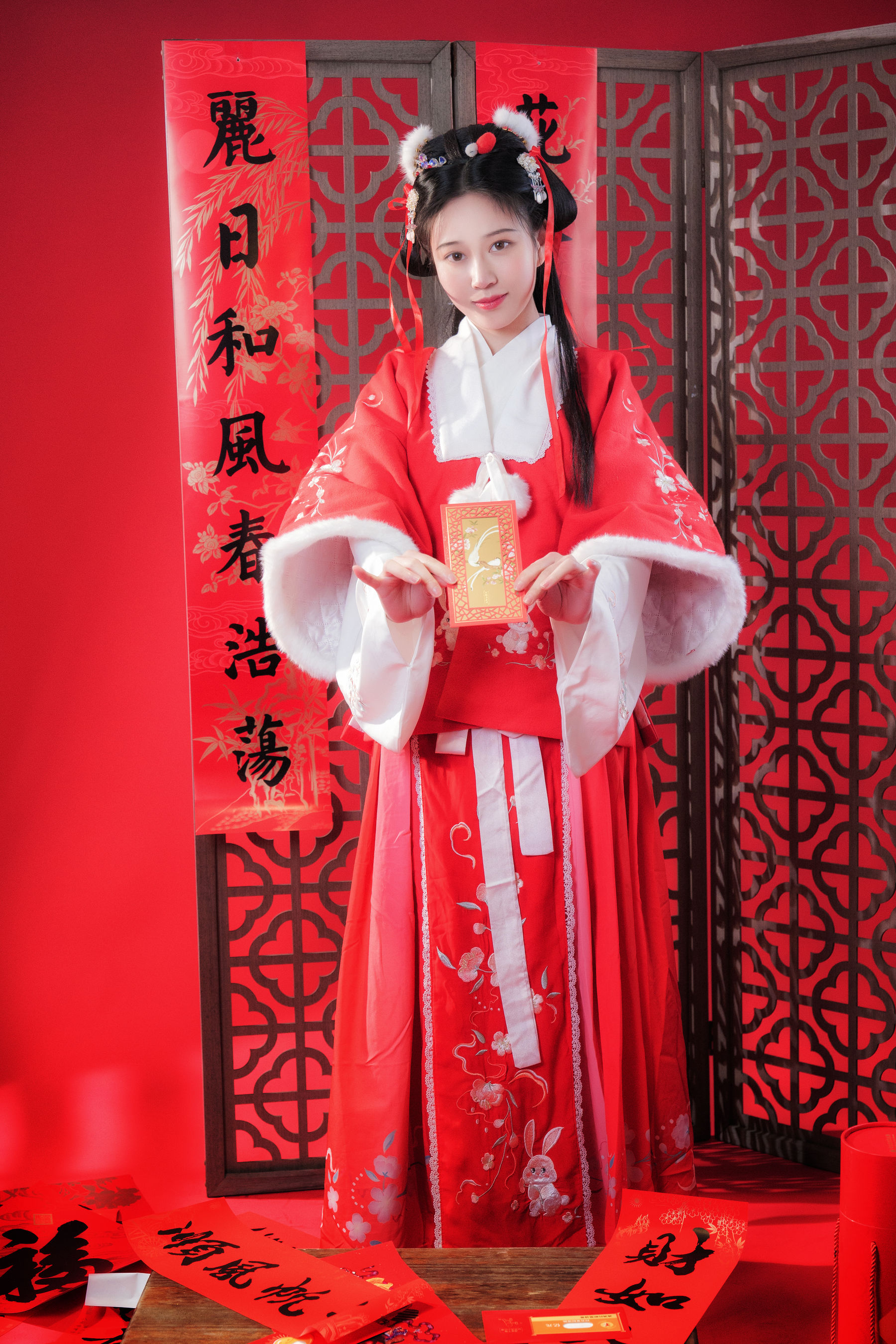 Nnian – 拜年图 [14P] - 秀人网免费无水印在线套图写真