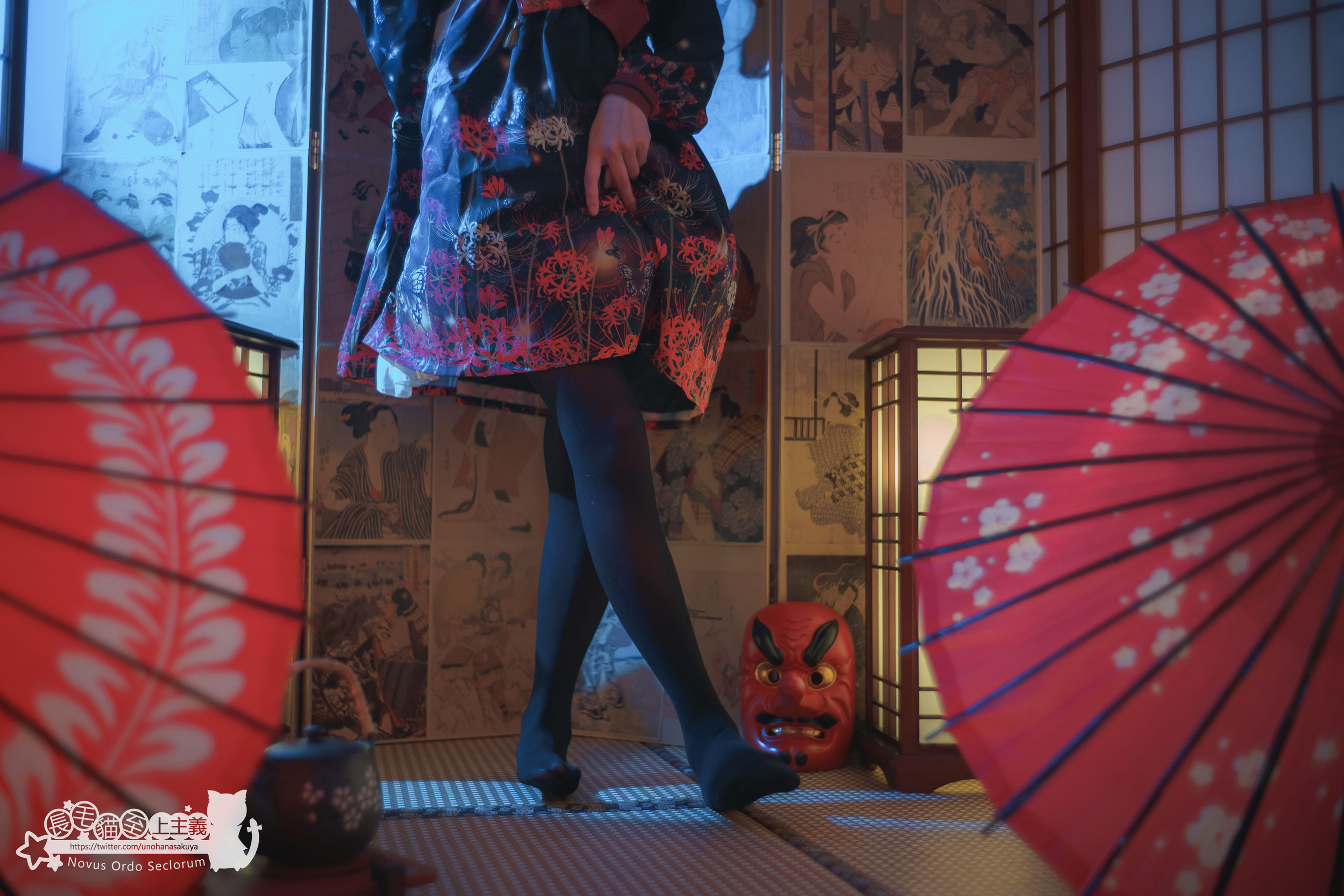 福利姬木花琳琳是勇者 – 彼岸花の咲く夜に [66P] - 秀人网免费无水印在线套图写真