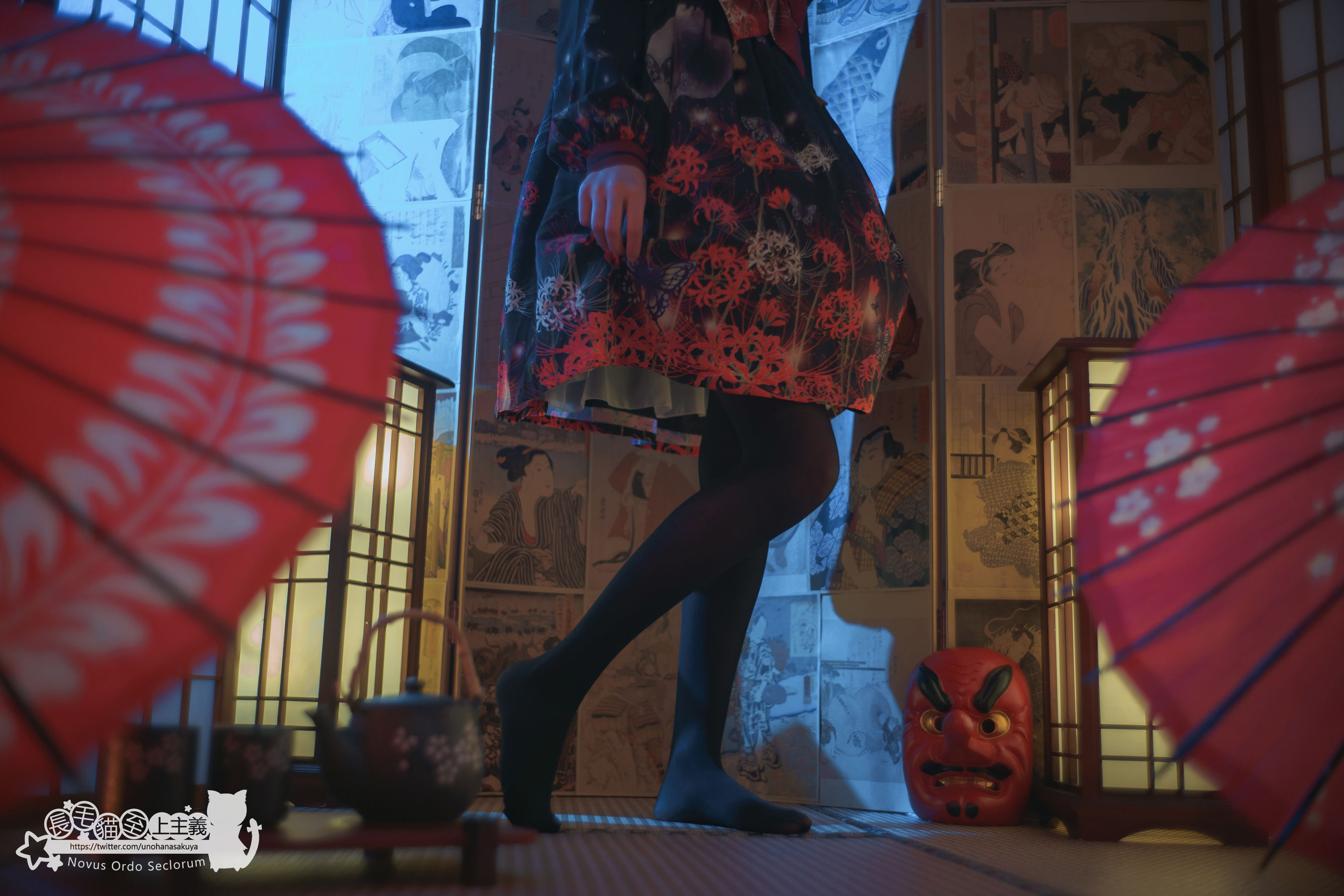 福利姬木花琳琳是勇者 – 彼岸花の咲く夜に [66P] - 秀人网免费无水印在线套图写真