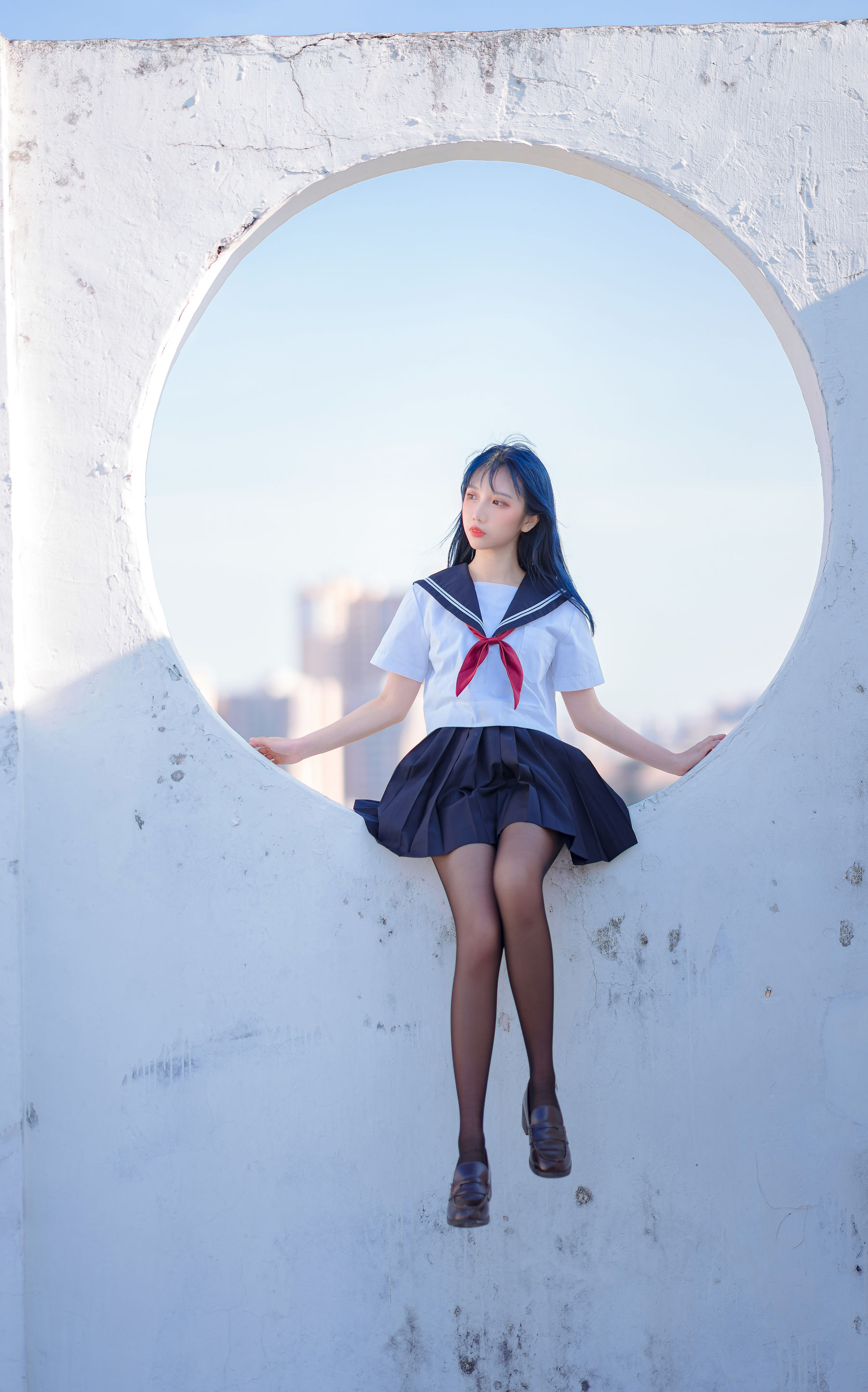 动漫博主果咩酱w – JK [30P] - 秀人网免费无水印在线套图写真