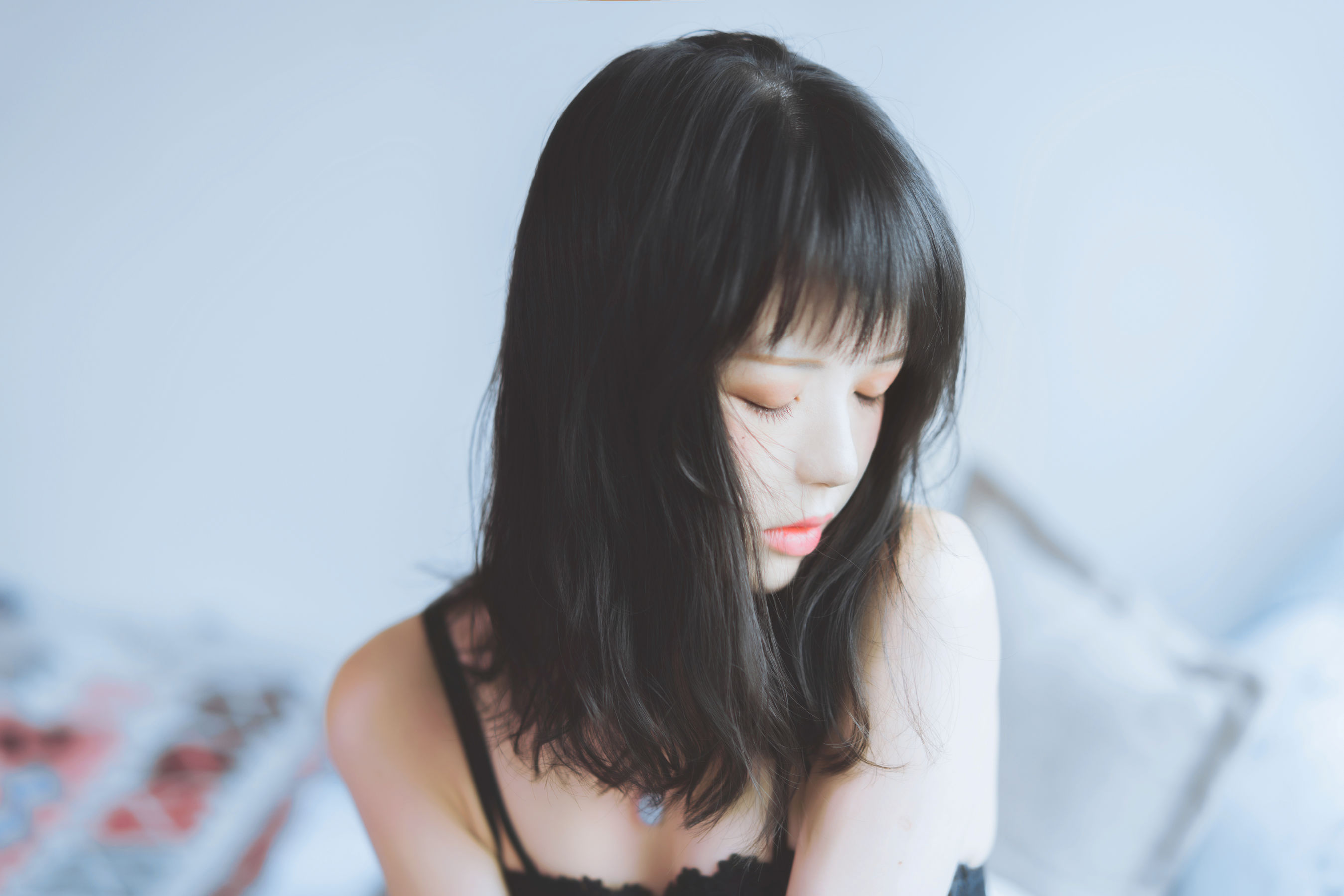 桜桃喵 倦 [32P] - 秀人网免费无水印在线套图写真