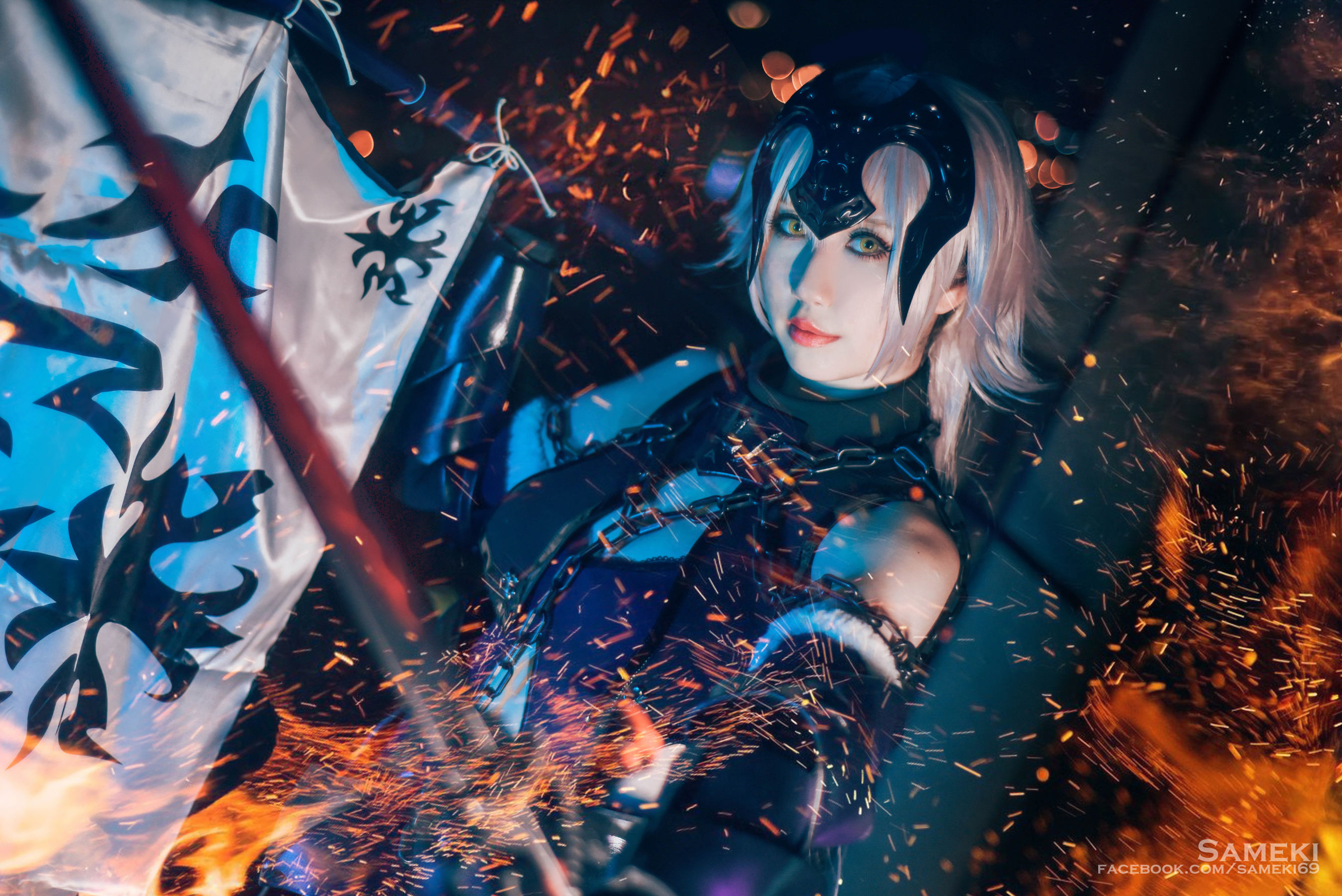 Sameki – 黑贞德 [63P] - 秀人网免费无水印在线套图写真