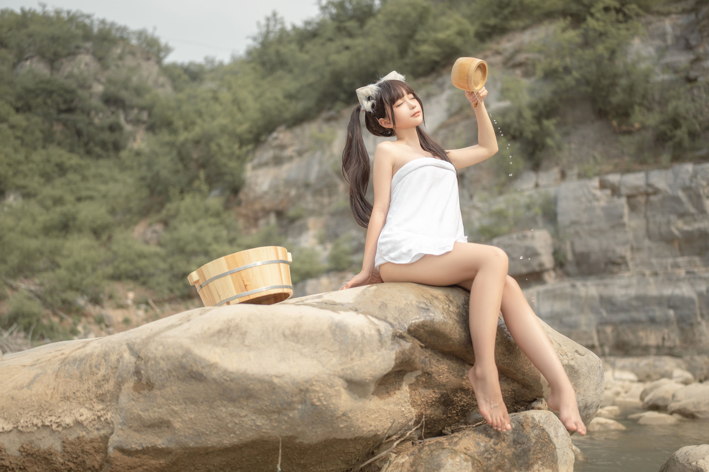 动漫博主蠢沫沫 – 小熊猫 [68P] - 秀人网免费无水印在线套图写真