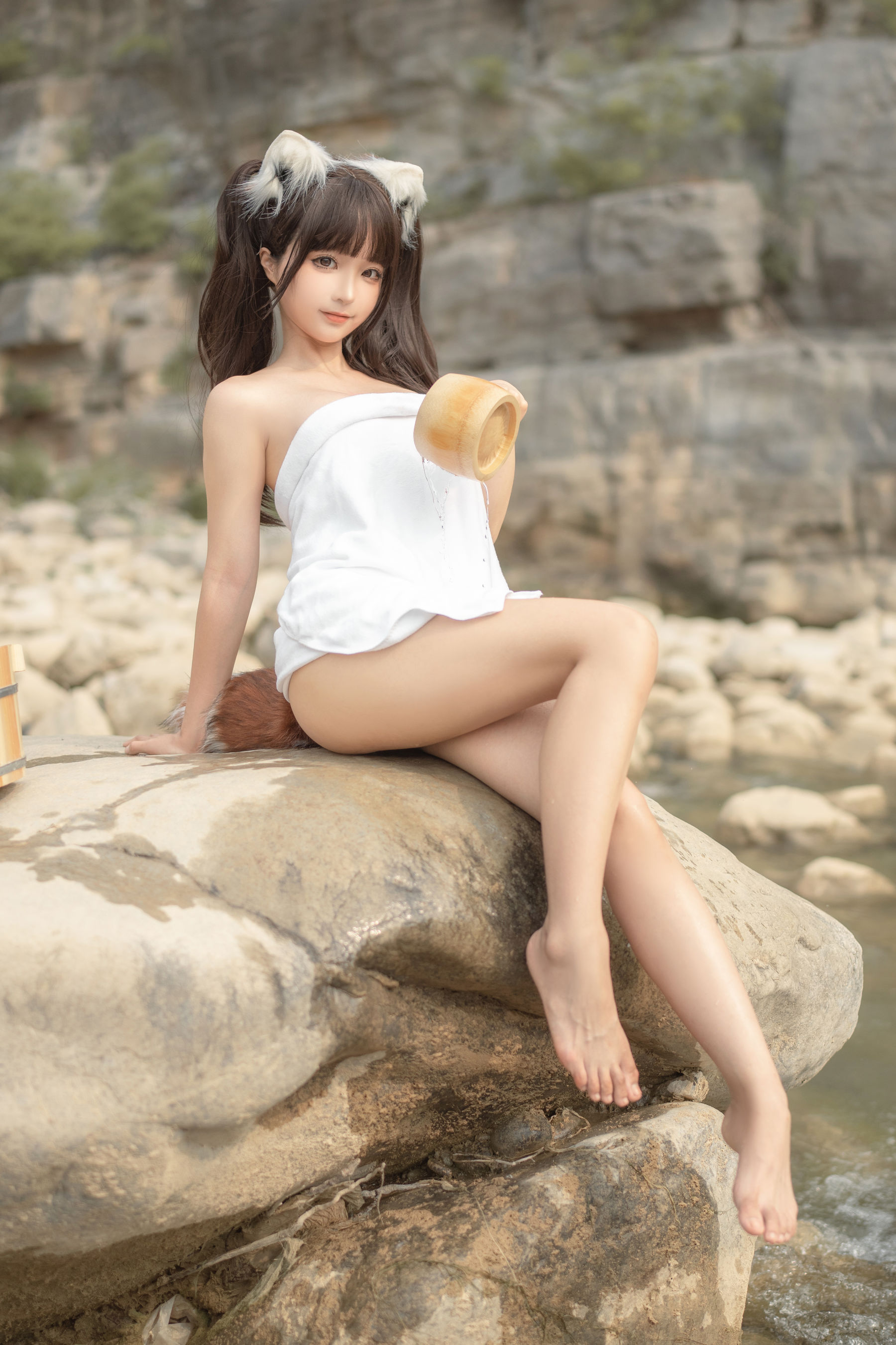 动漫博主蠢沫沫 – 小熊猫 [68P] - 秀人网免费无水印在线套图写真