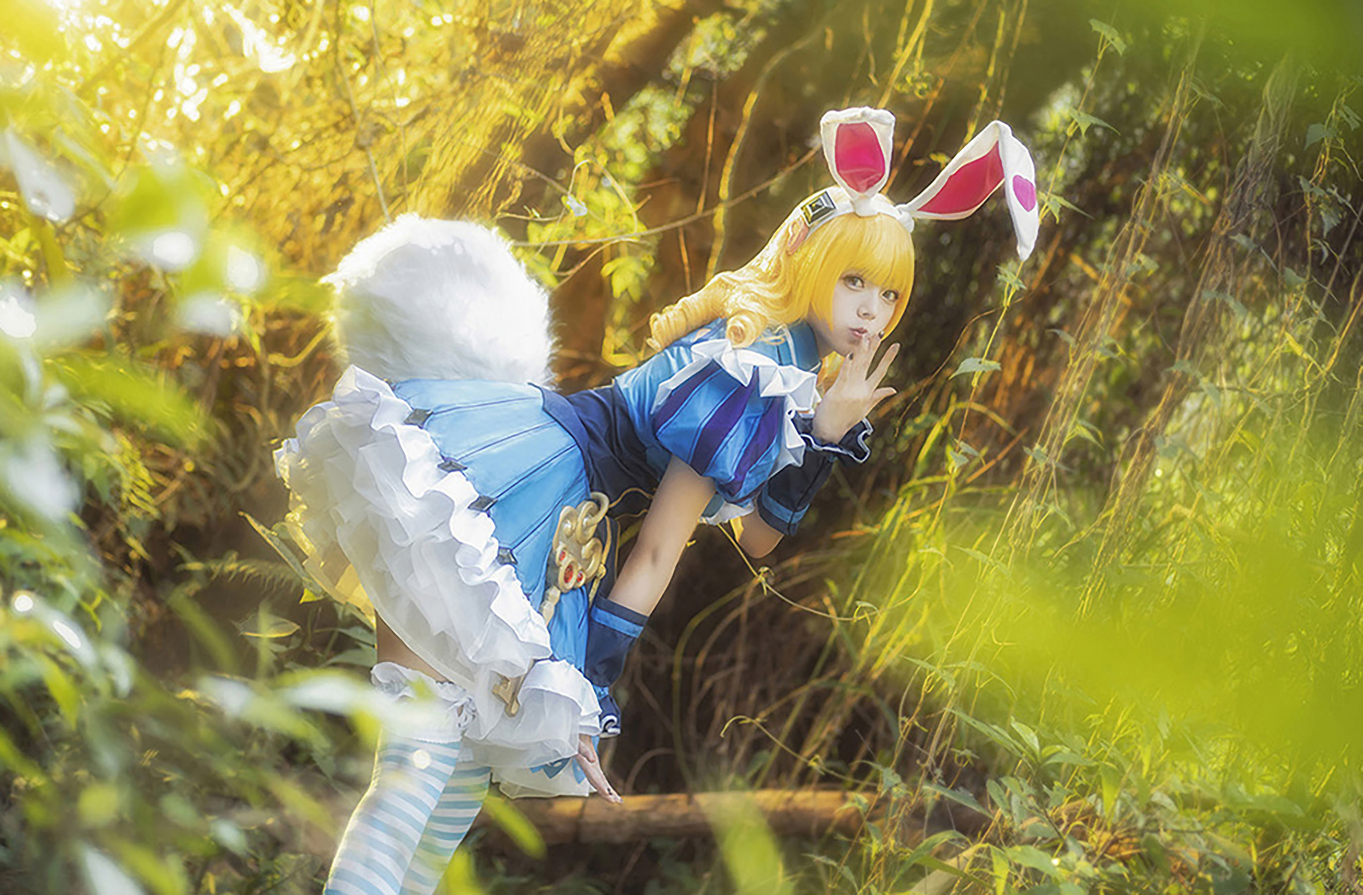 萌系小野妹子w – 来和妲己玩耍吧 [15P] - 秀人网免费无水印在线套图写真