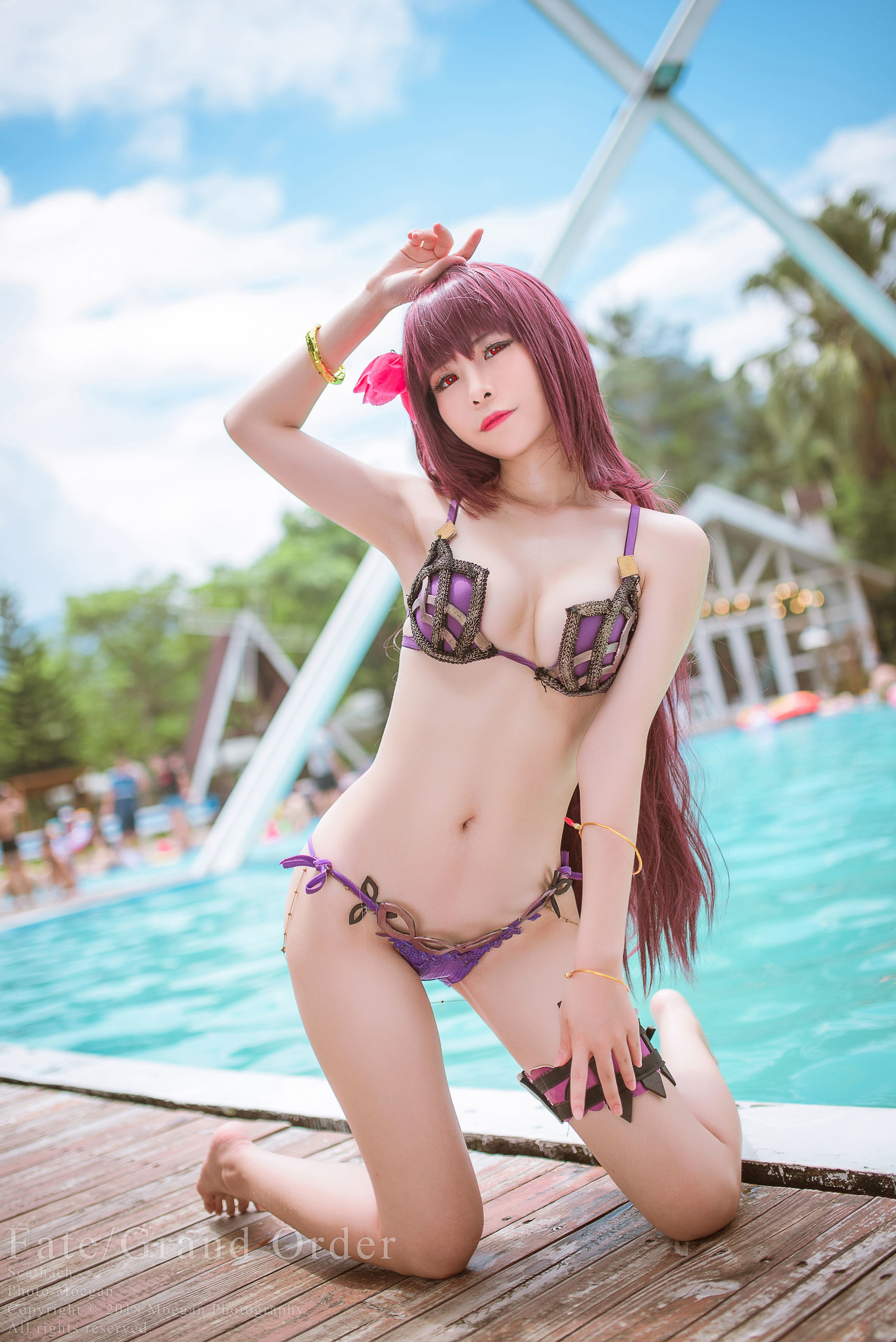 醉宮Yomiya – スカサハ [24P] - 秀人网免费无水印在线套图写真