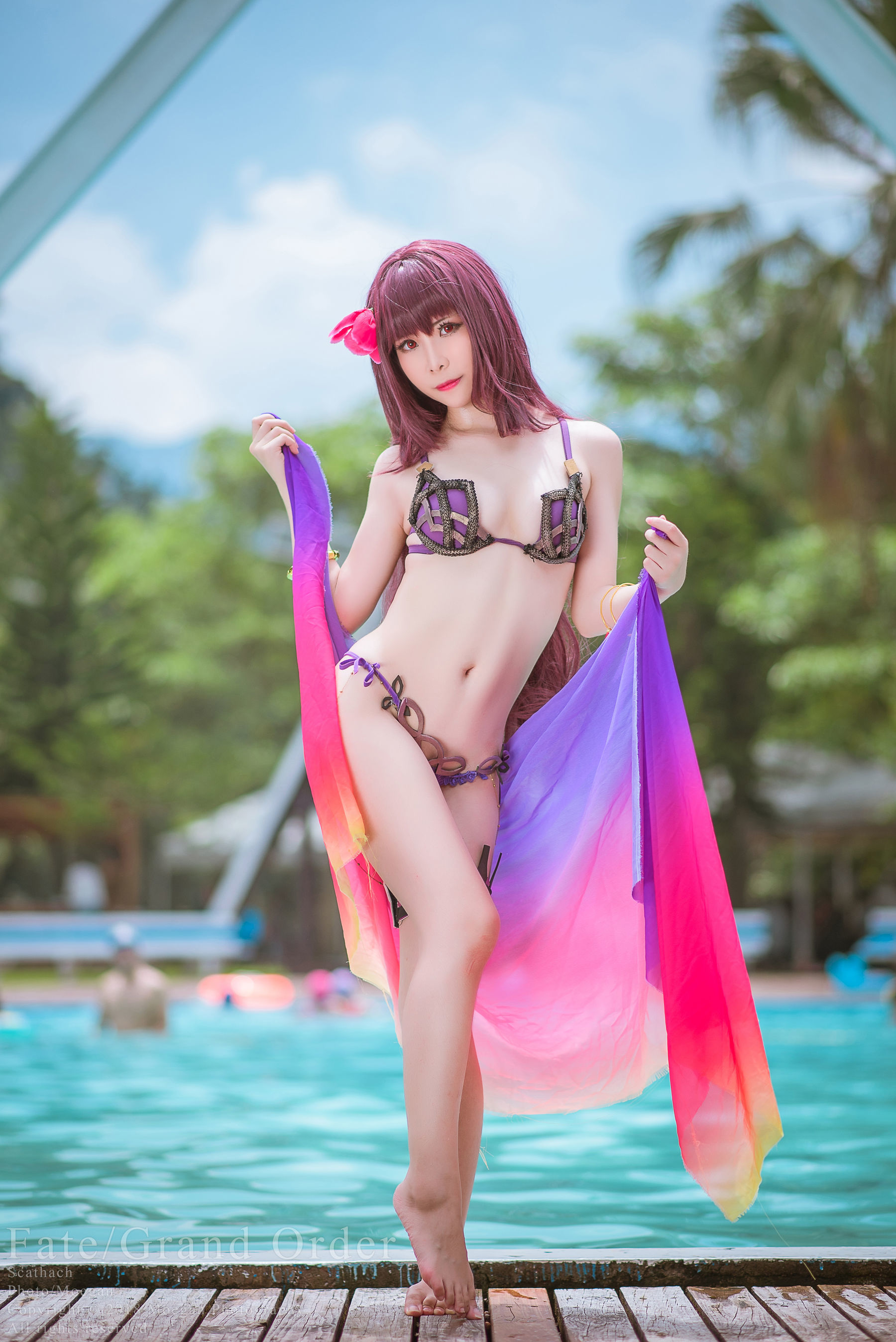 醉宮Yomiya – スカサハ [24P] - 秀人网免费无水印在线套图写真