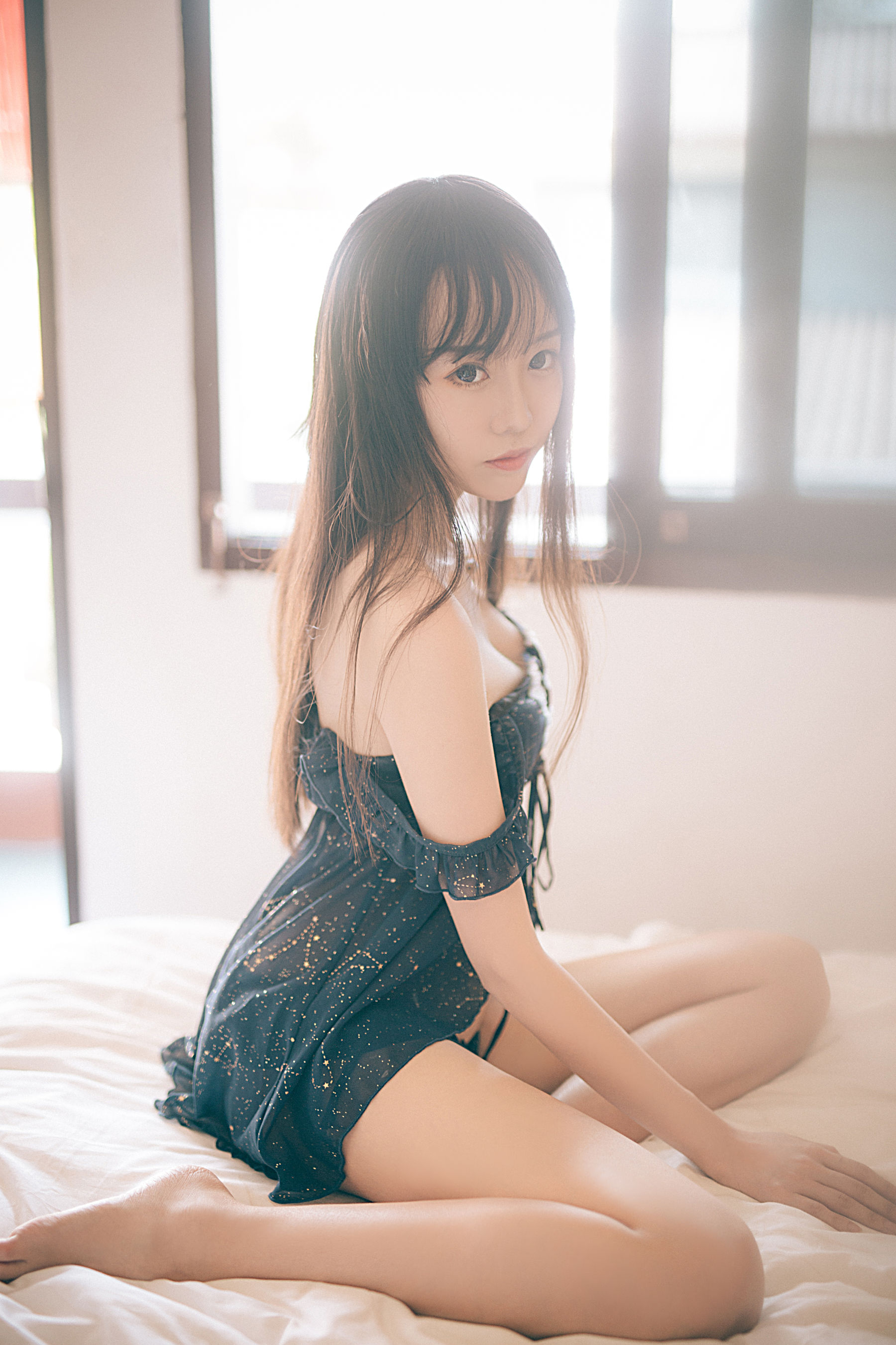 斗鱼主播采妮么么 – 泳装 [49P] - 秀人网免费无水印在线套图写真