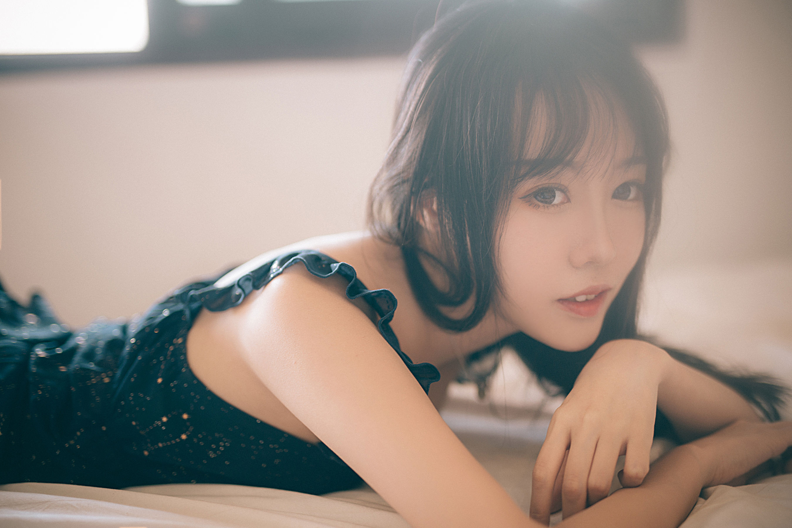 斗鱼主播采妮么么 – 泳装 [49P] - 秀人网免费无水印在线套图写真