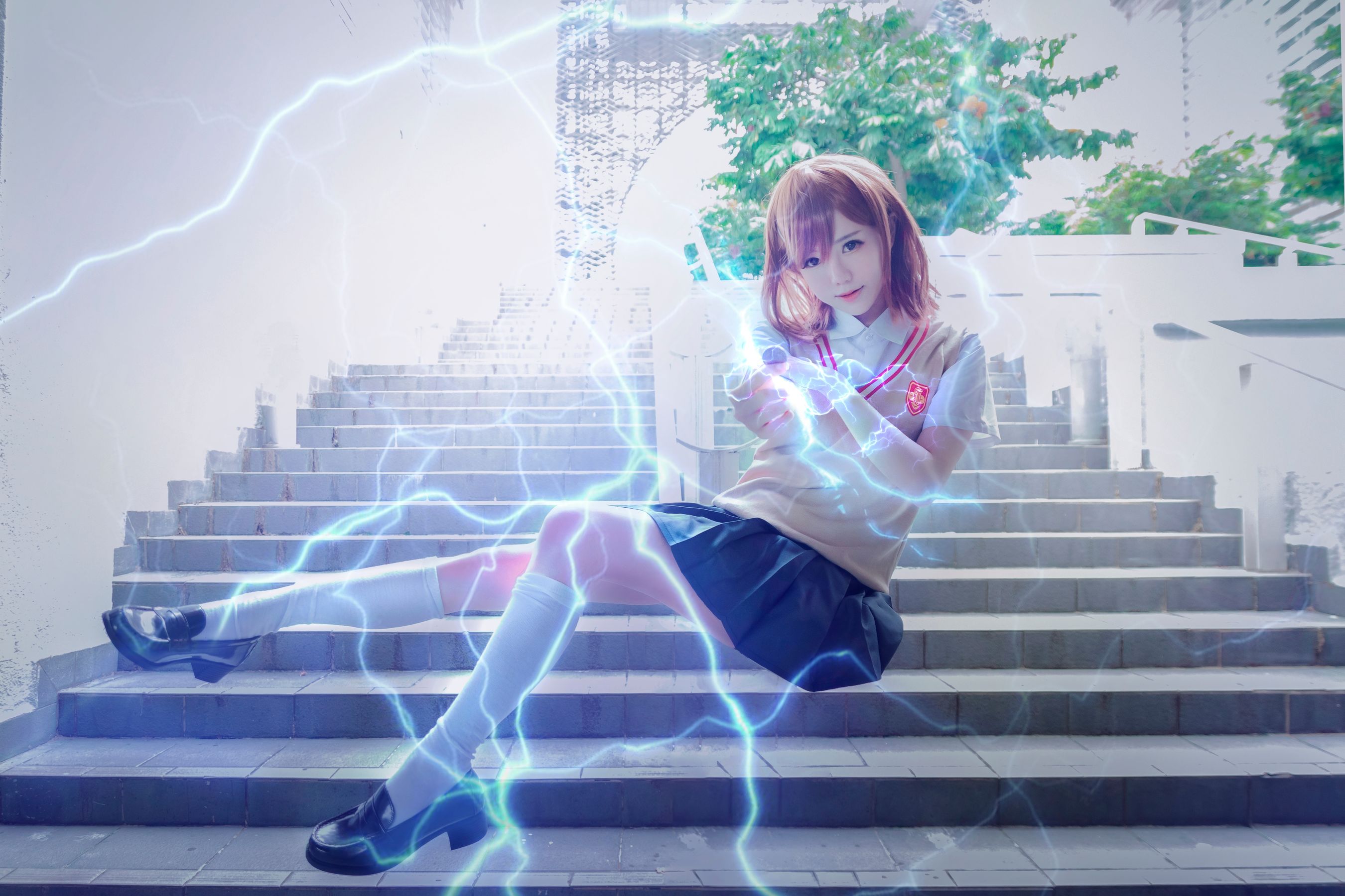 Sally Dorasnow – Mikoto Misaka [23P] - 秀人网免费无水印在线套图写真