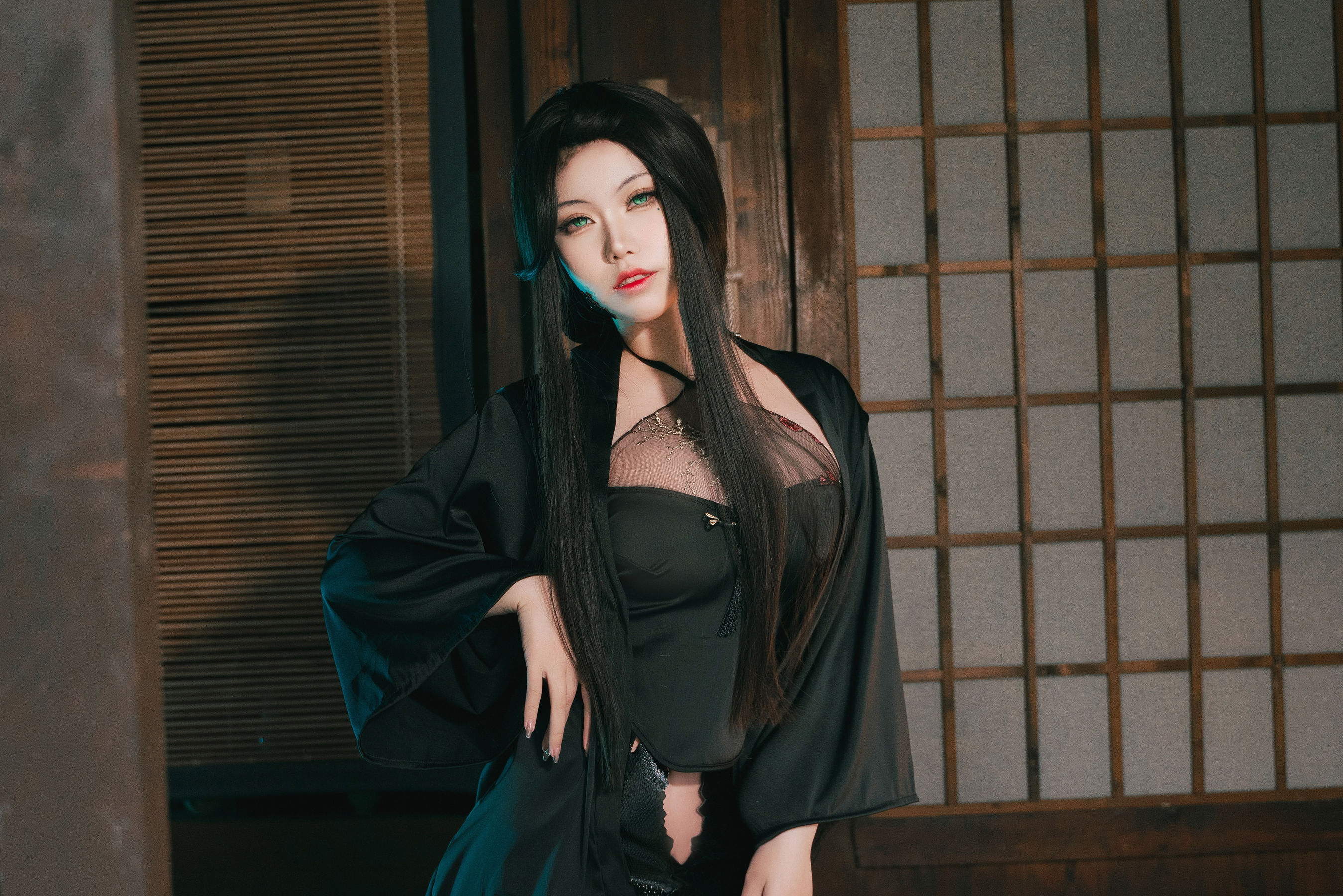 一北亦北 – 大蛇姬 [20P] - 秀人网免费无水印在线套图写真