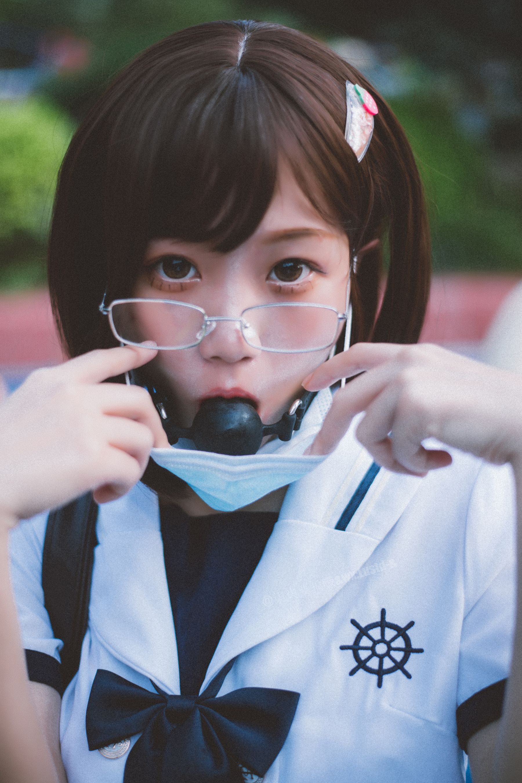 动漫博主柒柒要乖哦 – 乐园JK [37P] - 秀人网免费无水印在线套图写真