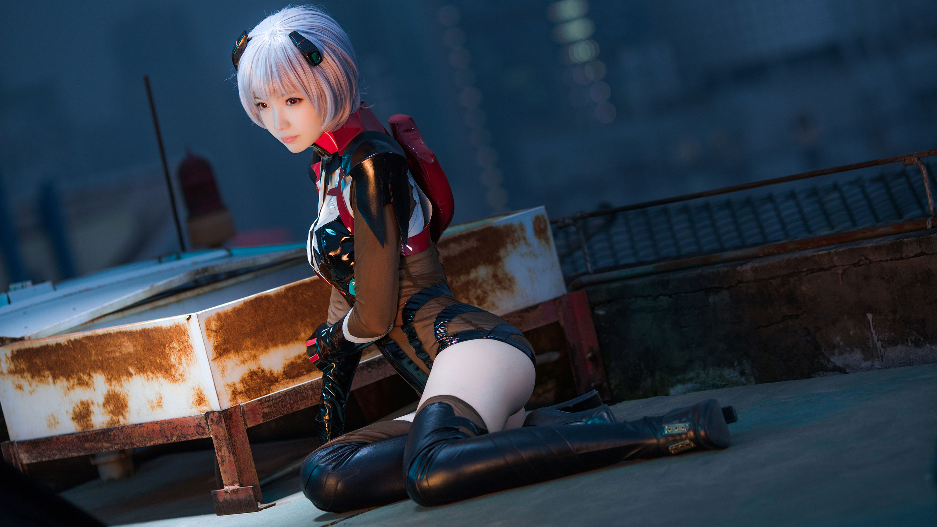 大胸萌妹妖少you1 – 绫波丽 [8P] - 秀人网免费无水印在线套图写真