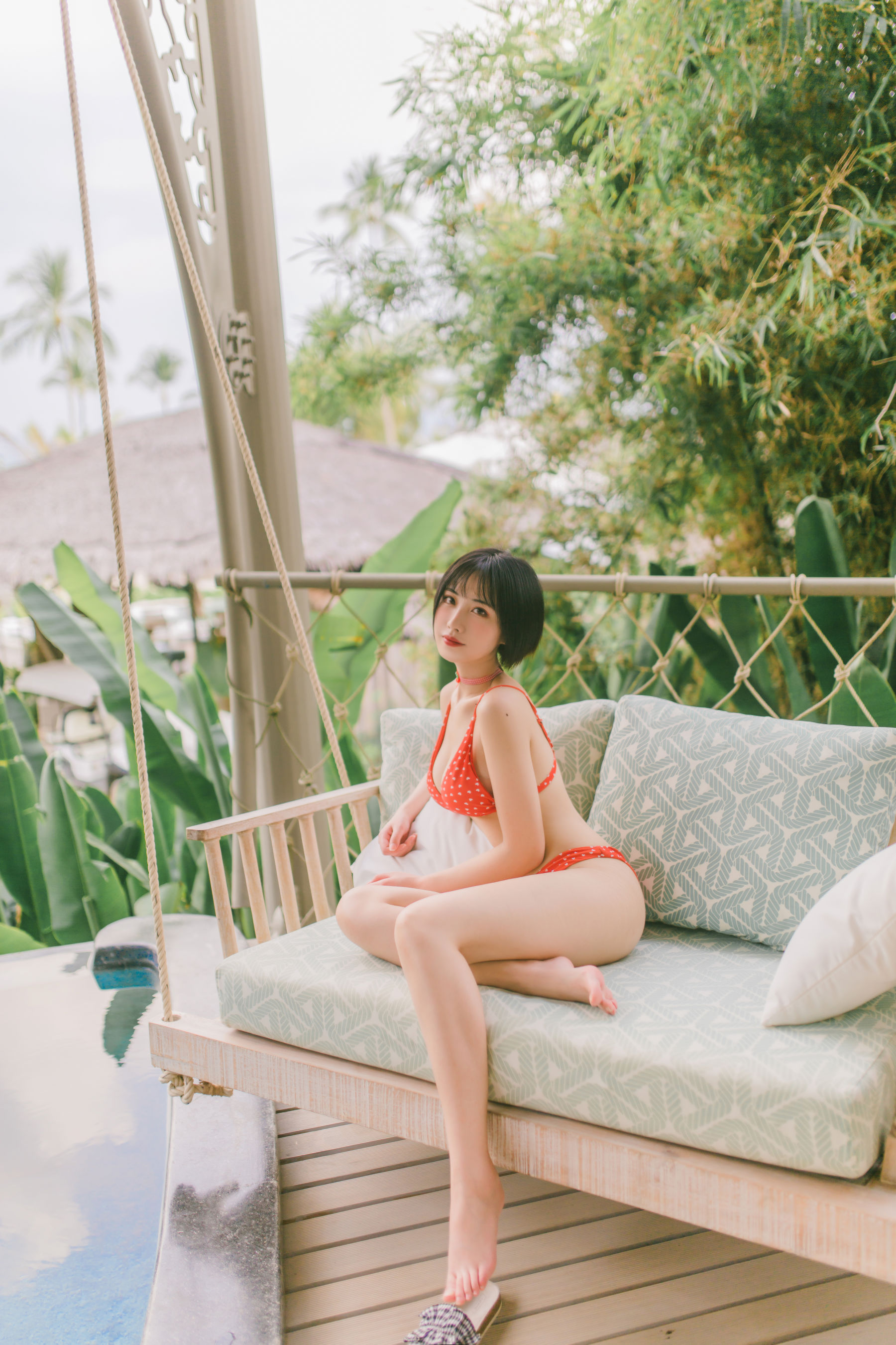 次元少女念雪ww – 七月光荫 [30P] - 秀人网免费无水印在线套图写真