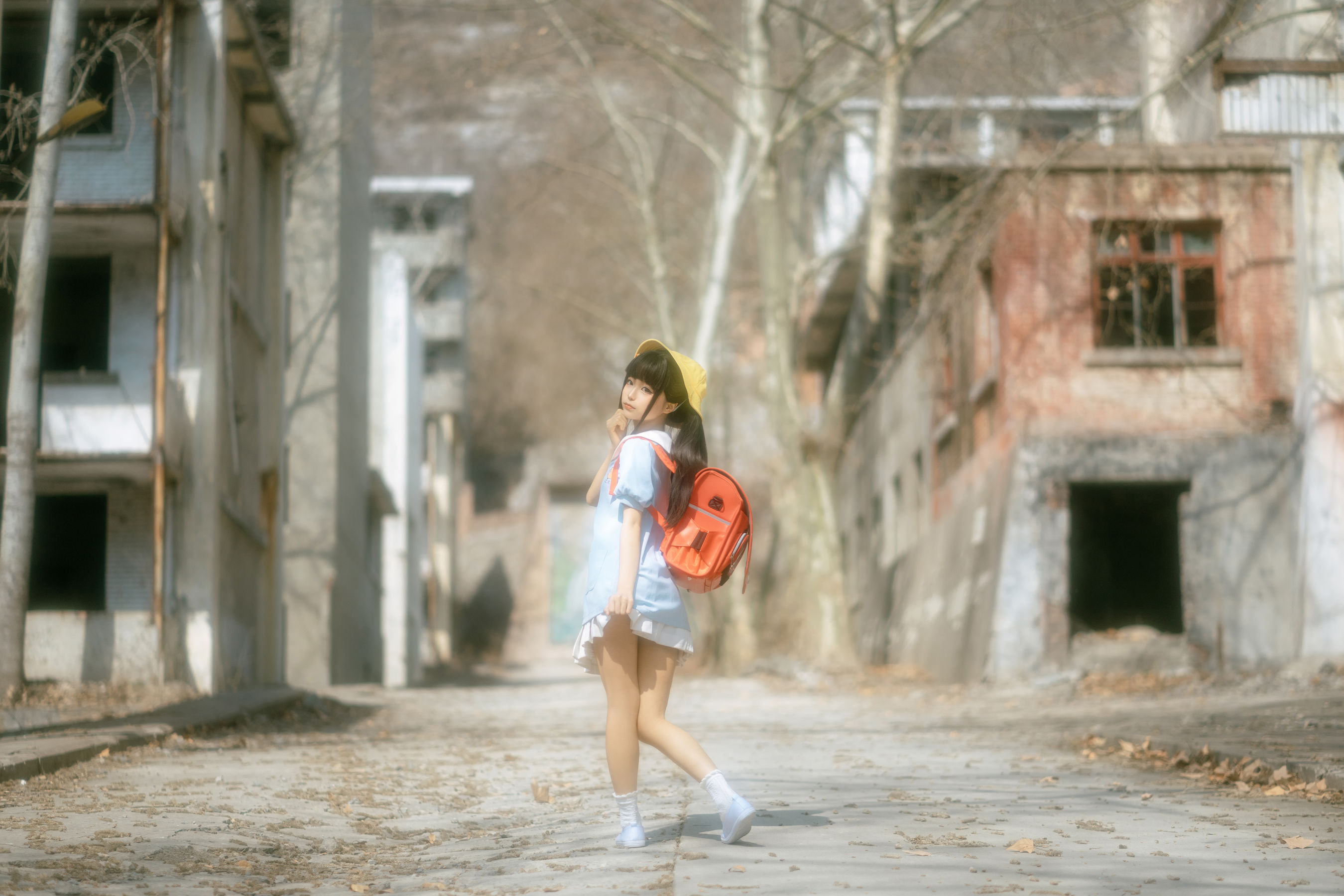 动漫博主蠢沫沫 – 小黄帽 绅士版 [148P] - 秀人网免费无水印在线套图写真