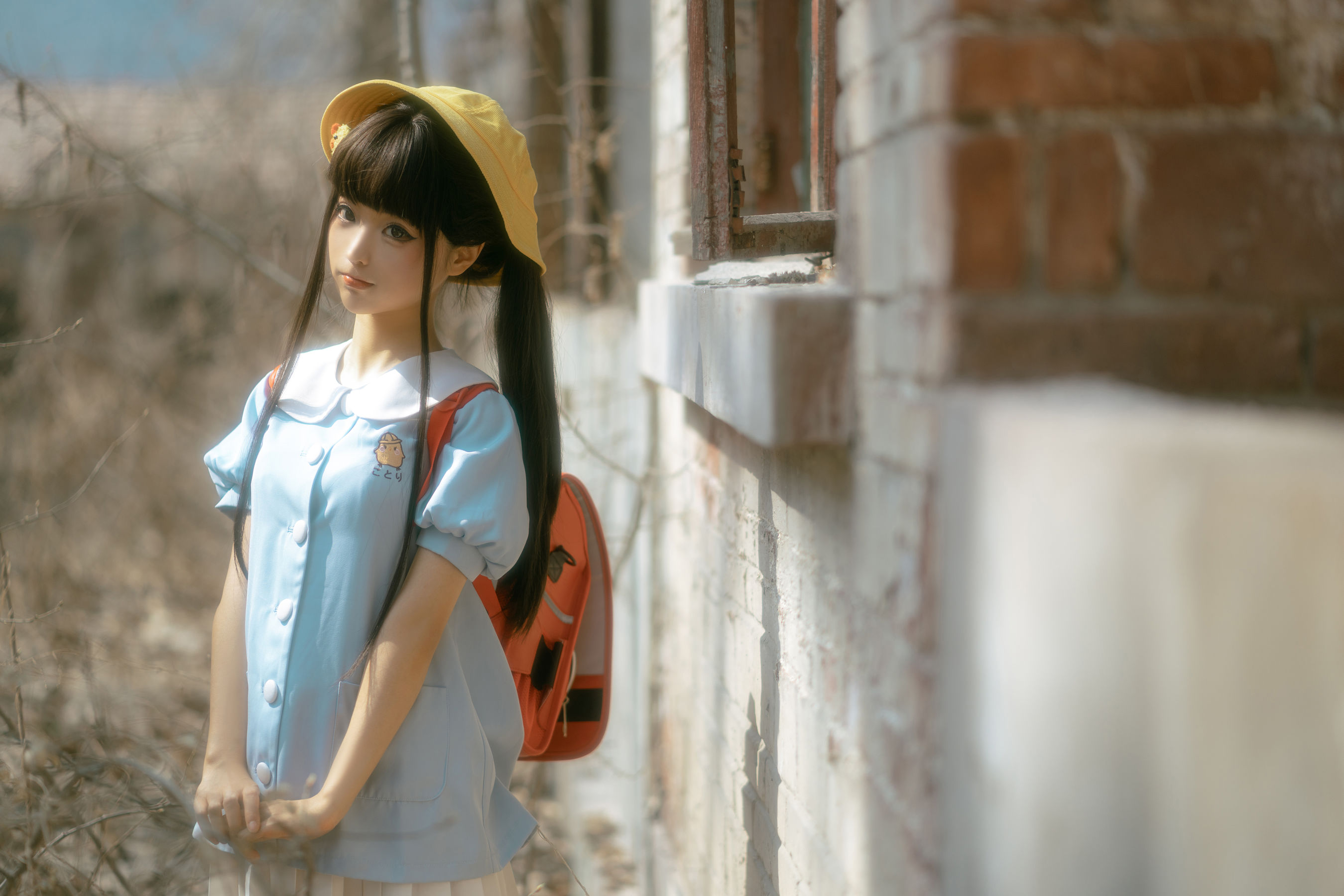 动漫博主蠢沫沫 – 小黄帽 绅士版 [148P] - 秀人网免费无水印在线套图写真