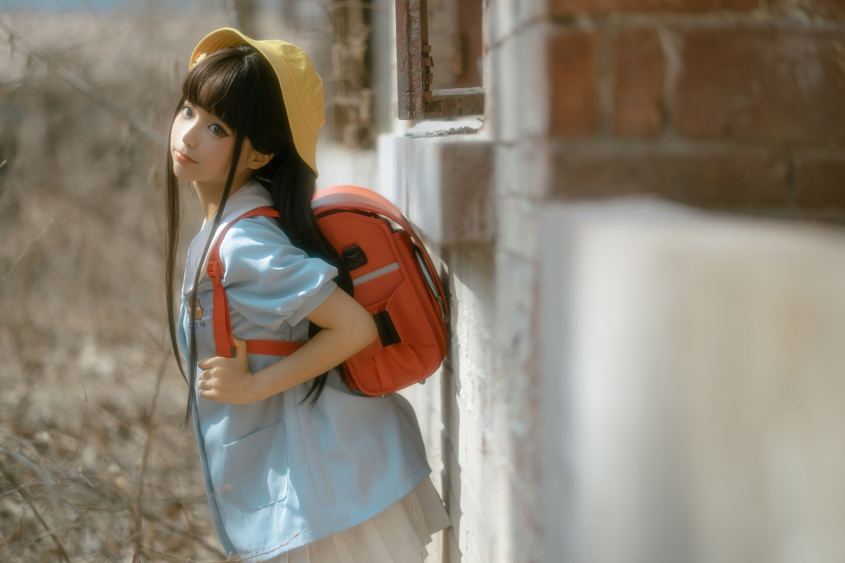 动漫博主蠢沫沫 – 小黄帽 绅士版 [148P] - 秀人网免费无水印在线套图写真