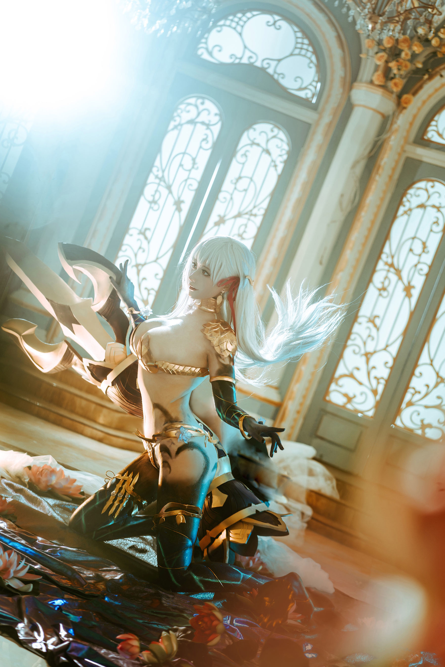 高颜值coser念念_D – 迦摩 [9P] - 秀人网免费无水印在线套图写真