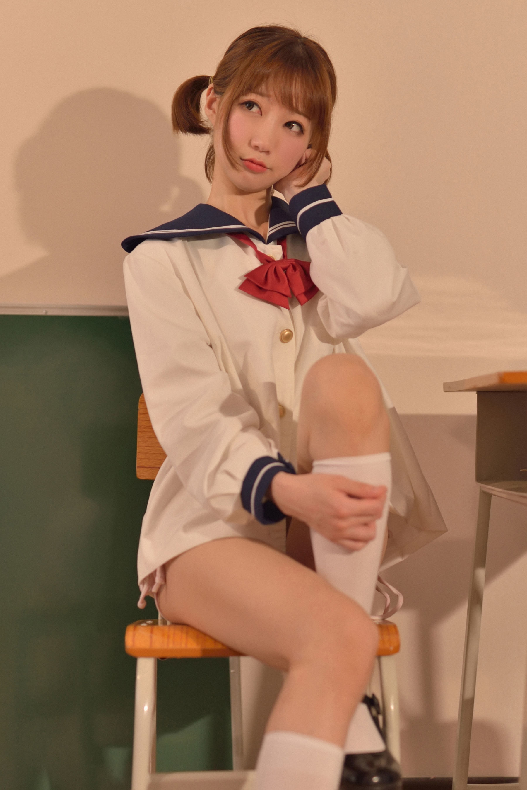 [萝莉COS] NAGISA魔物喵 VOL.08 生理课 [75P] - 秀人网免费无水印在线套图写真