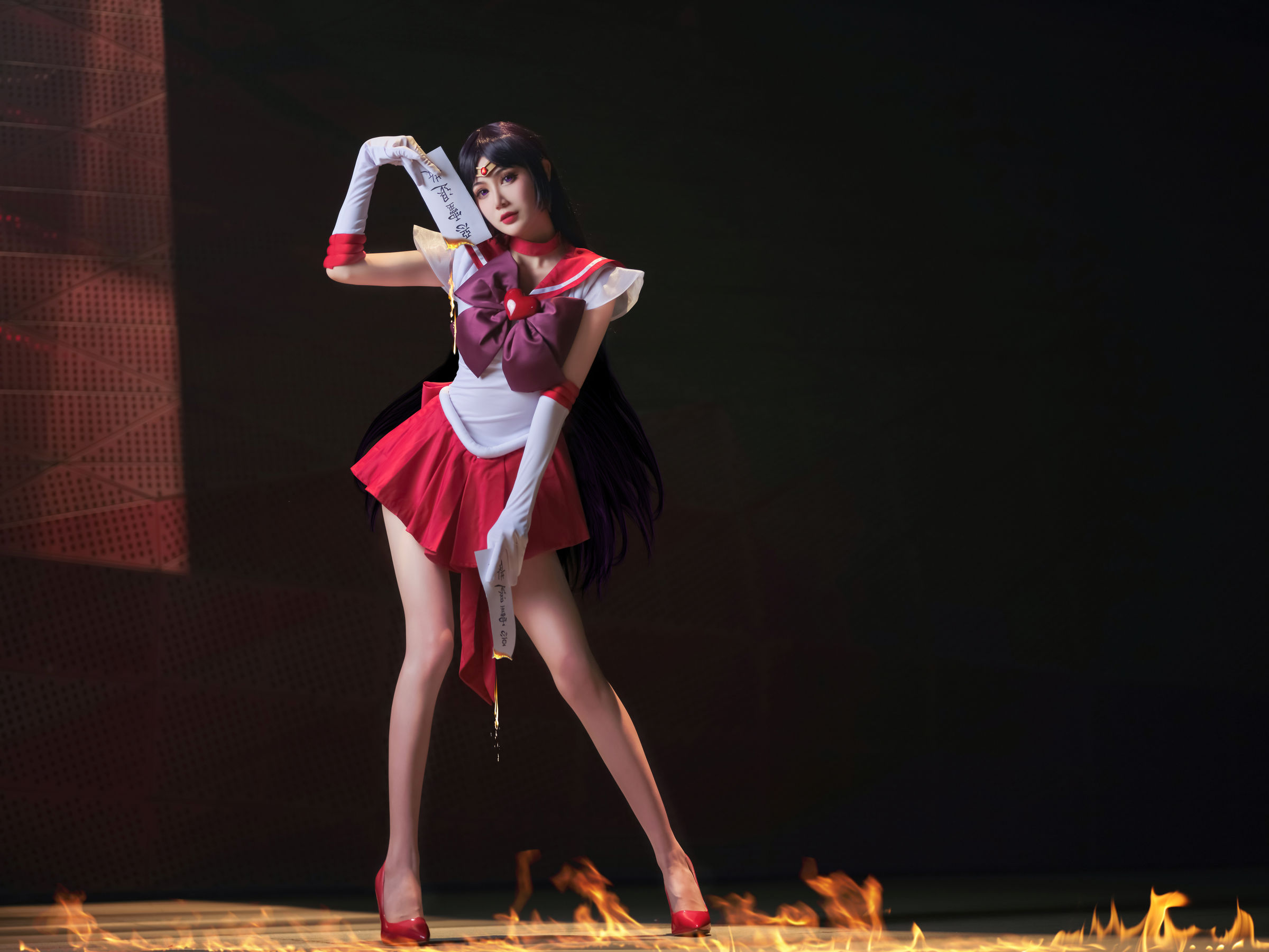 一米八的大梨子 – 火野丽 [47P] - 秀人网免费无水印在线套图写真