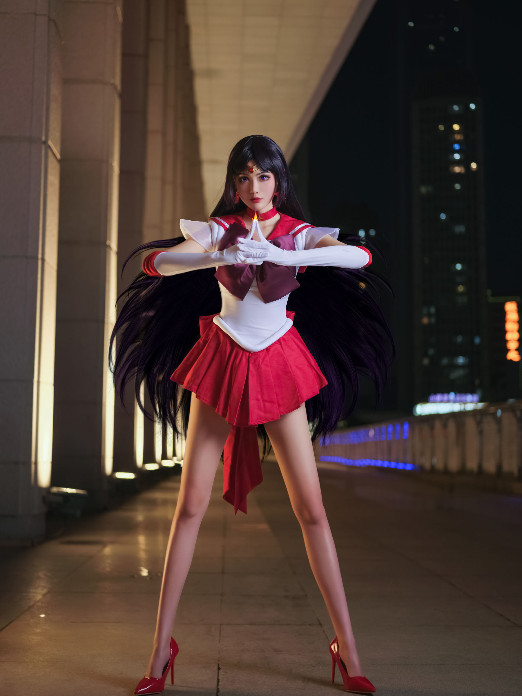 一米八的大梨子 – 火野丽 [47P] - 秀人网免费无水印在线套图写真