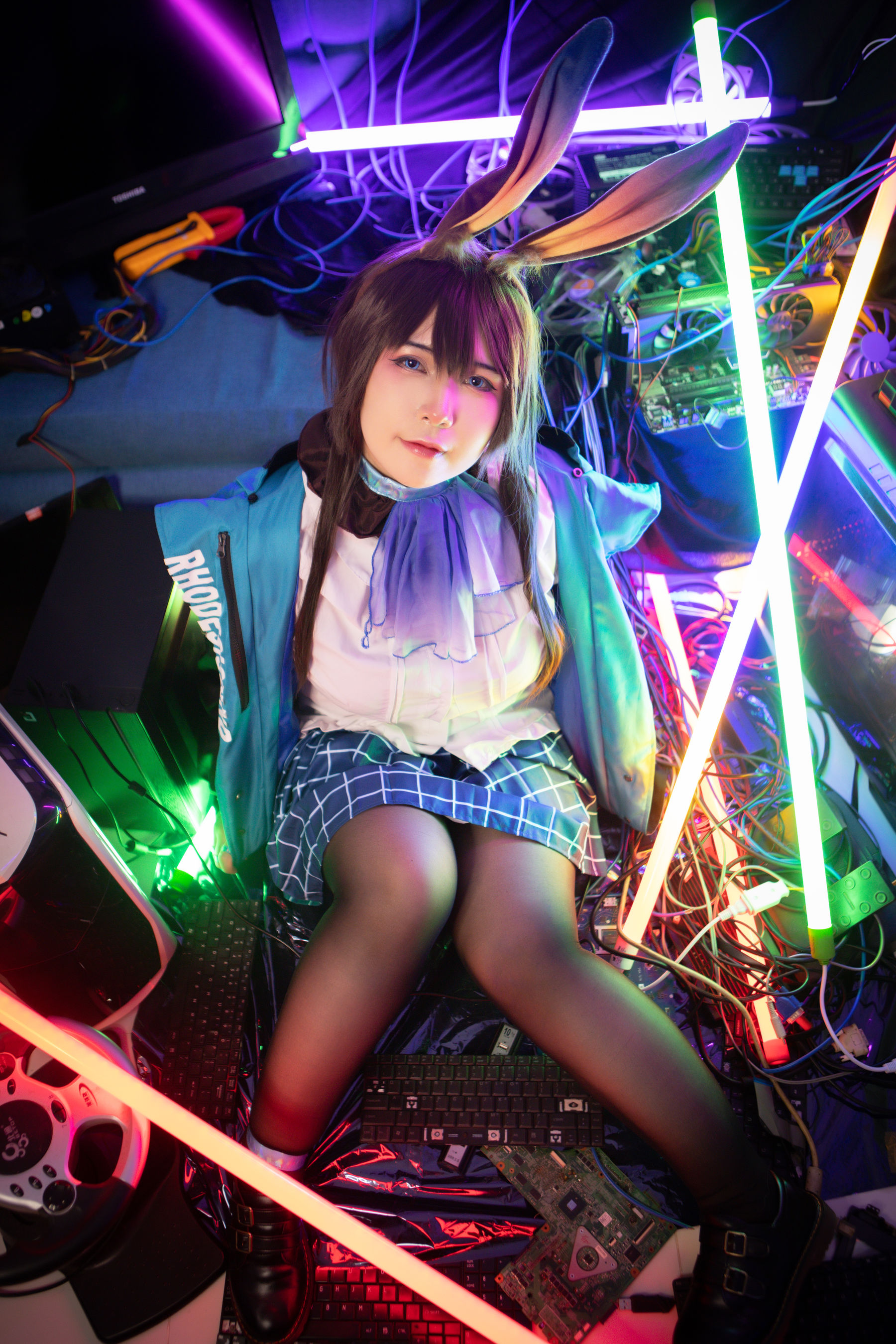 Uy Uy – Amiya (Arknights) [80P] - 秀人网免费无水印在线套图写真