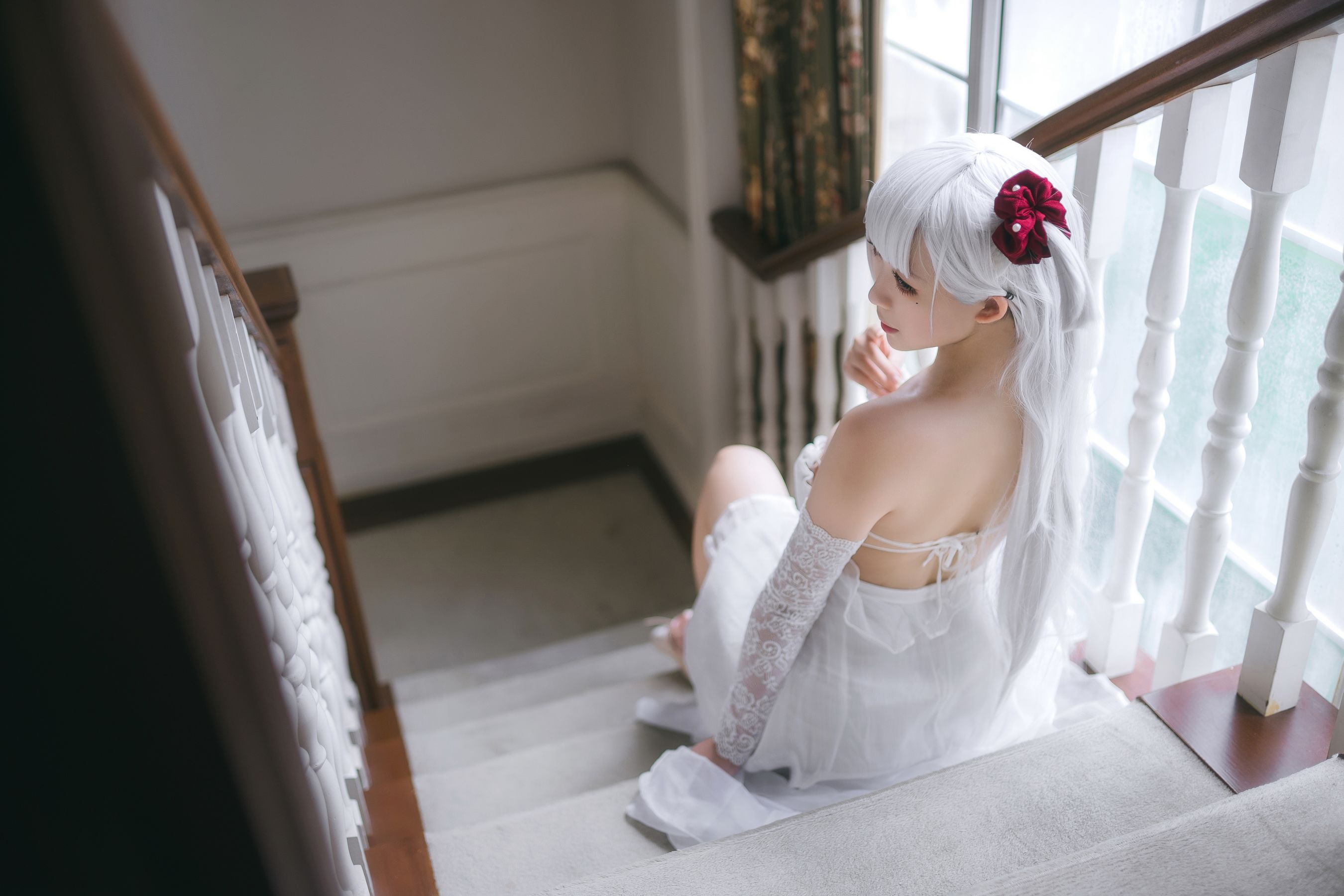 动漫博主樱落酱w – 翔鹤 [22P] - 秀人网免费无水印在线套图写真