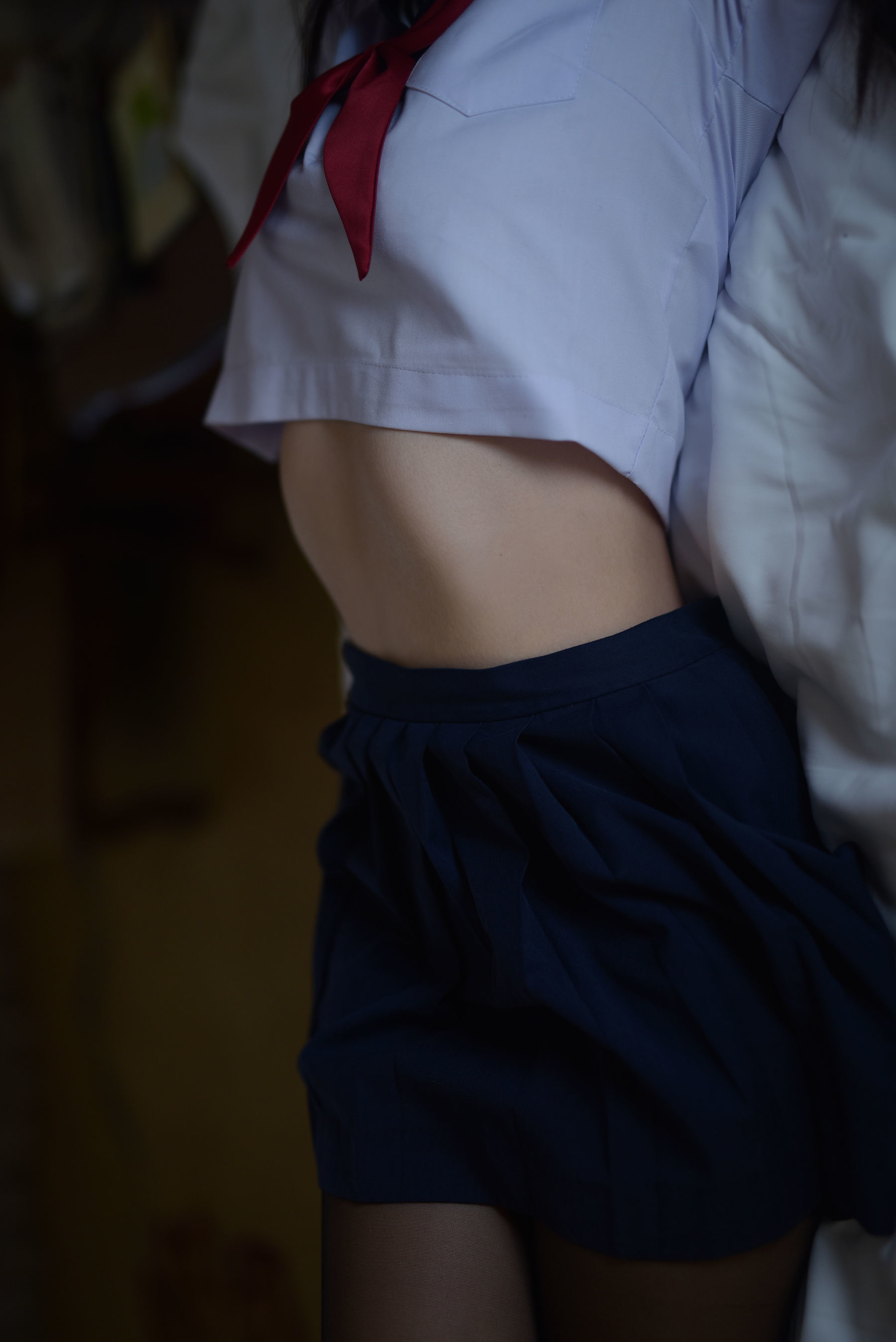 人气Coser二佐Nisa – 湿身黑丝 [12P] - 秀人网免费无水印在线套图写真