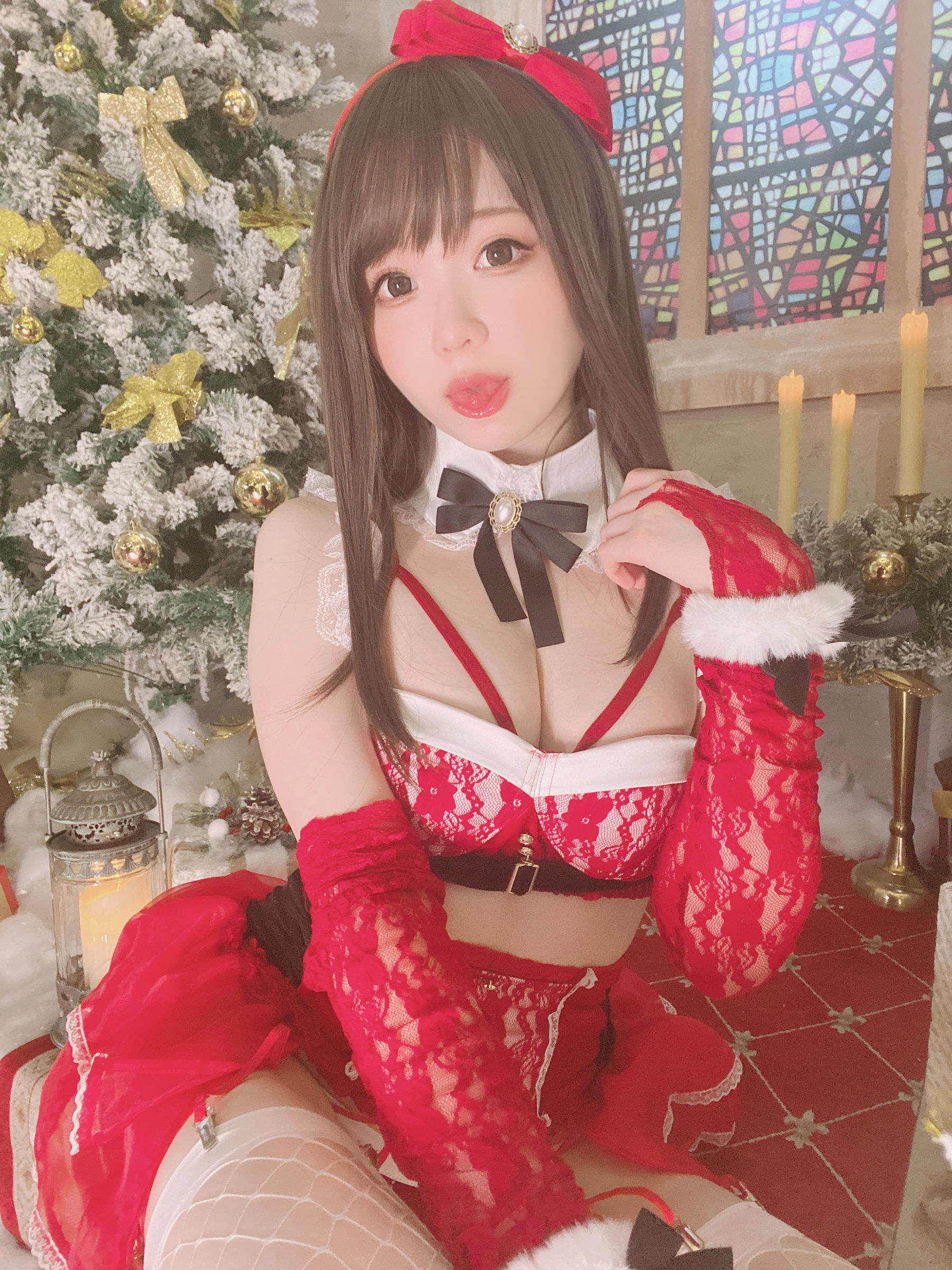 微博妹纸霜月shimo – もうすぐ今年も終わります！ [20P] - 秀人网免费无水印在线套图写真