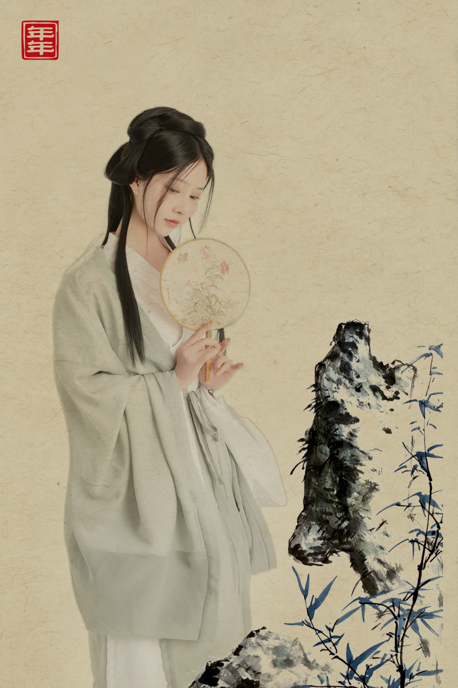 Nnian – 白玉兰 [7P] - 秀人网免费无水印在线套图写真