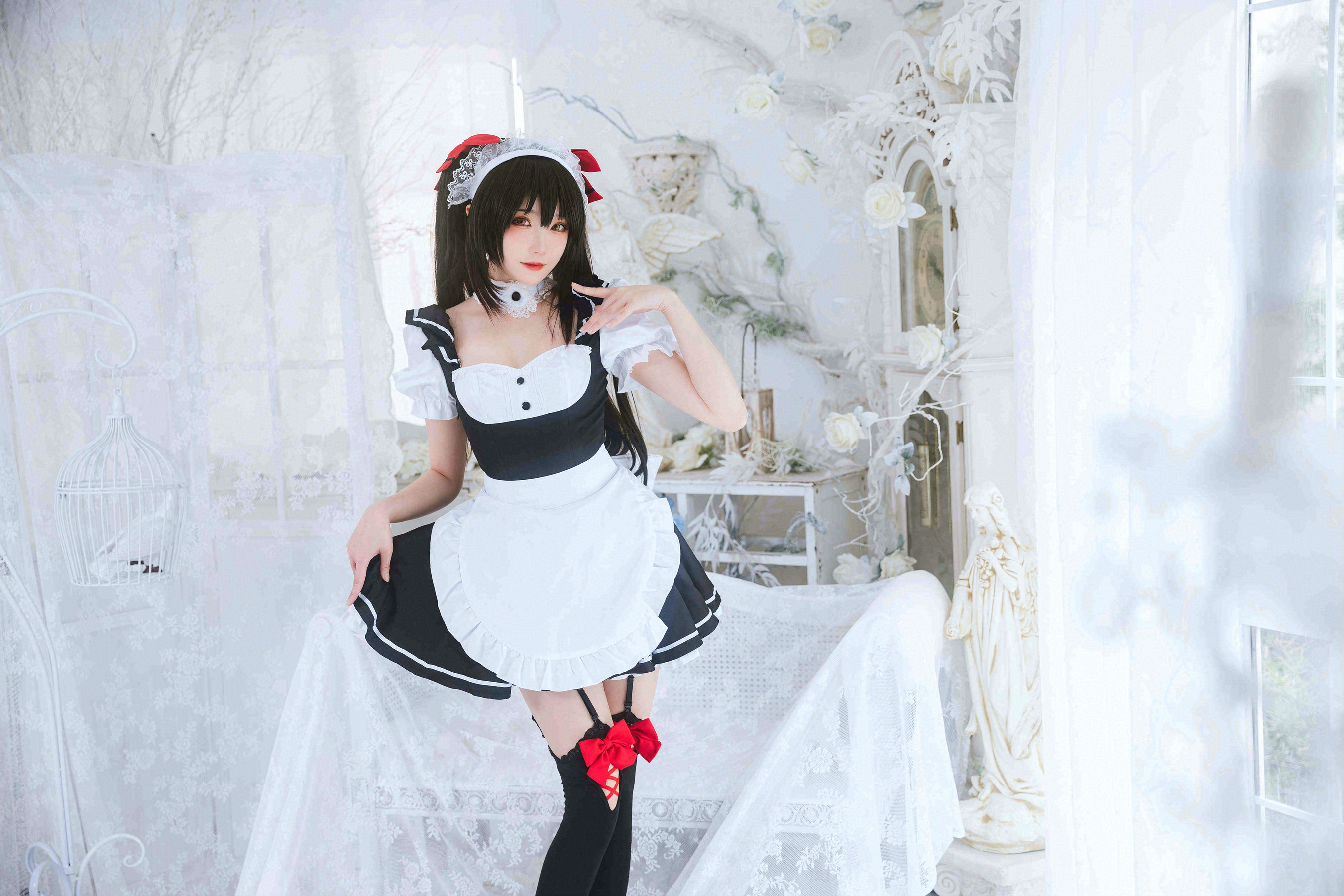 Coser瓜希酱福利 – 时崎狂三 [156P] - 秀人网免费无水印在线套图写真